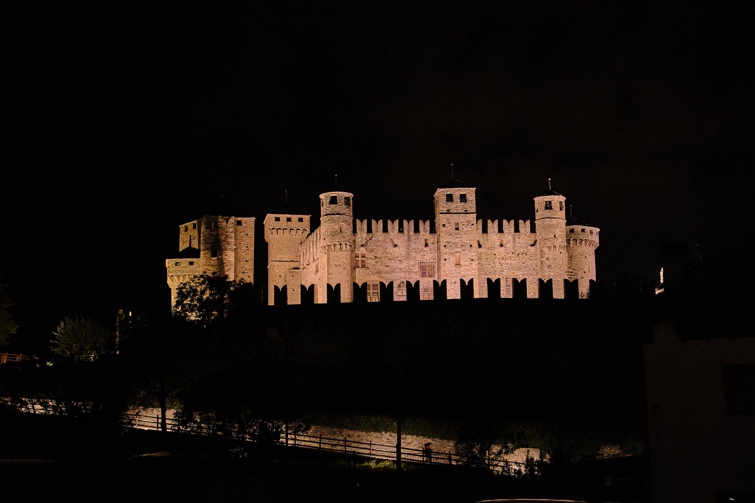 Castle of Fenis - Panorama