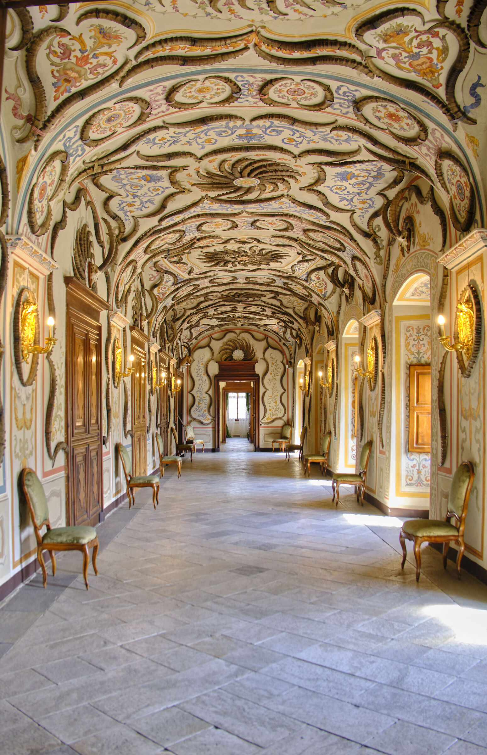 castle of Sarre interior