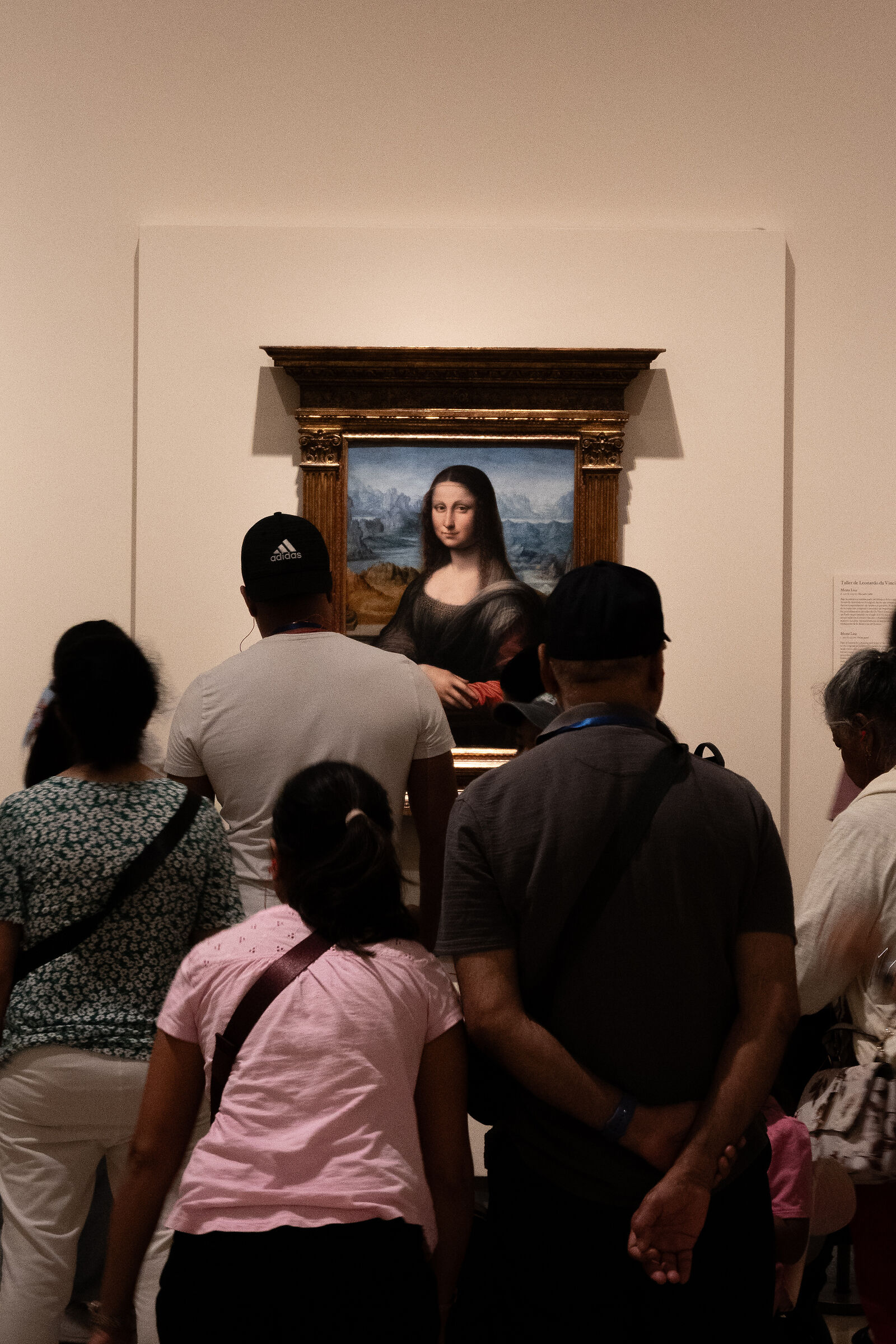 A "draft" of the Mona Lisa at the Prado Museum