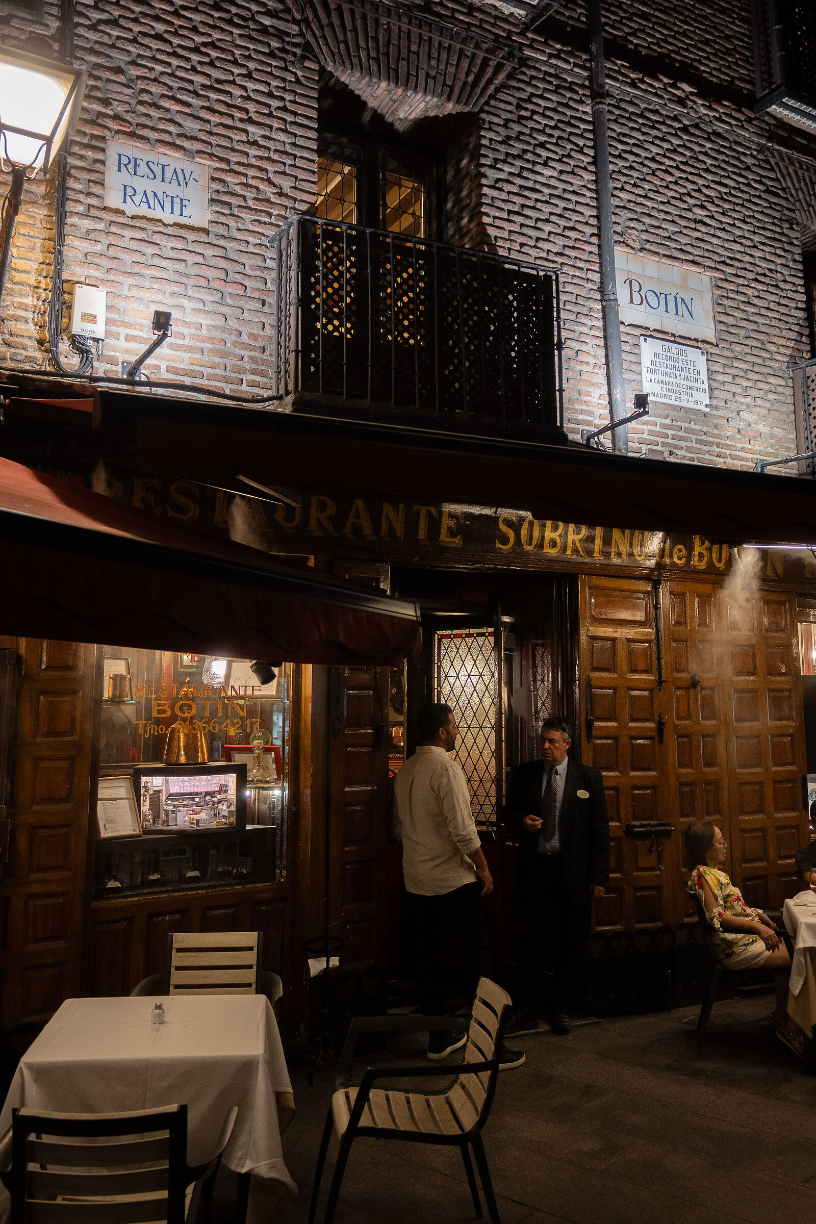 Casa Botin, the oldest restaurant in the world, since 1725