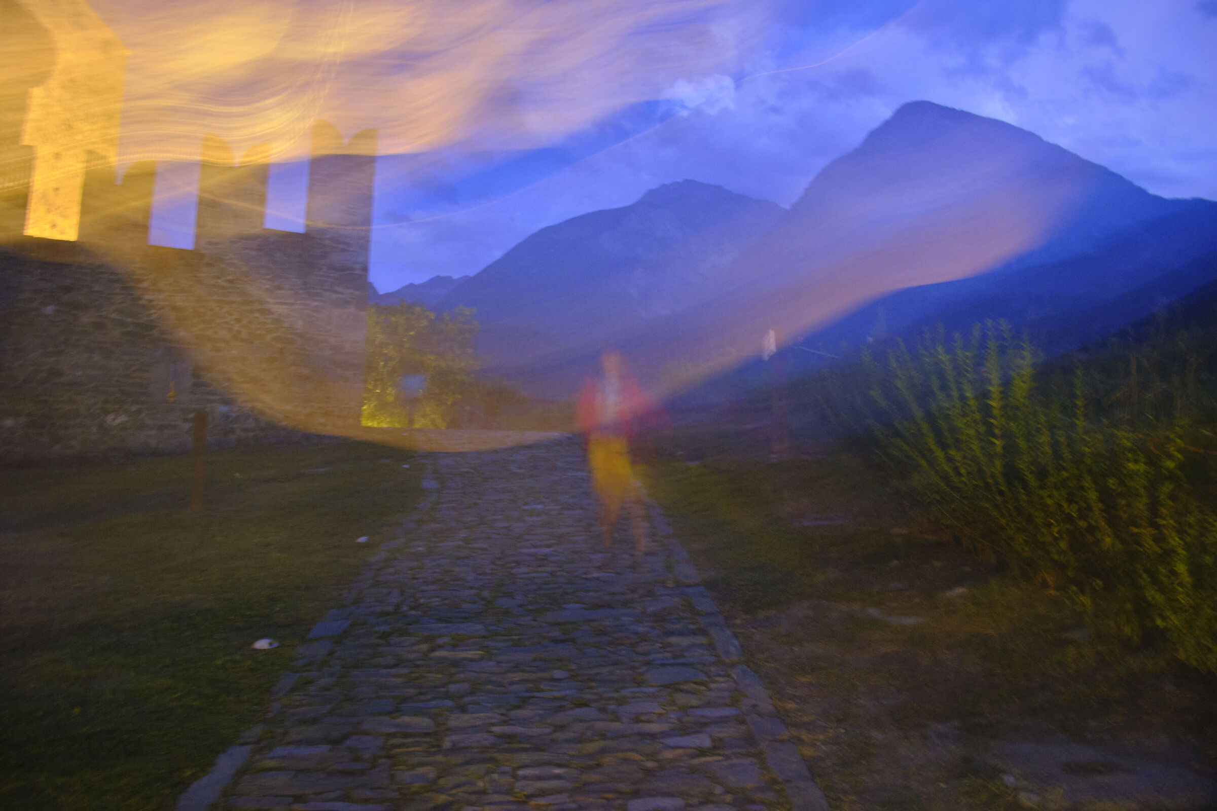 fantasy at the castle of Fenis