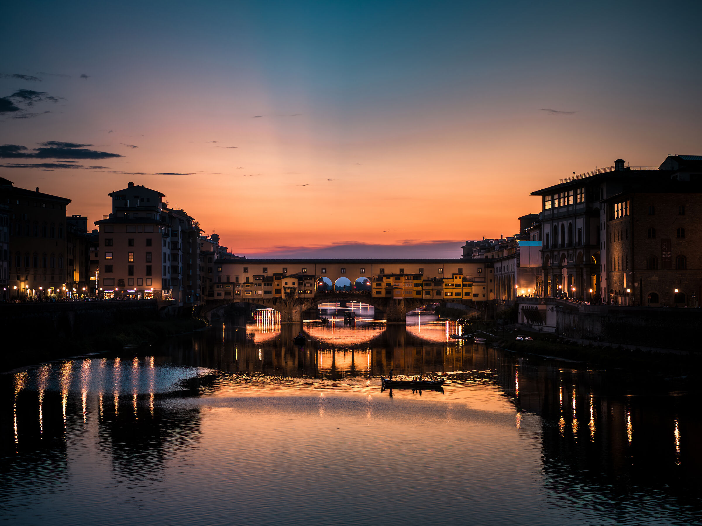 ora blu a ponte vecchio