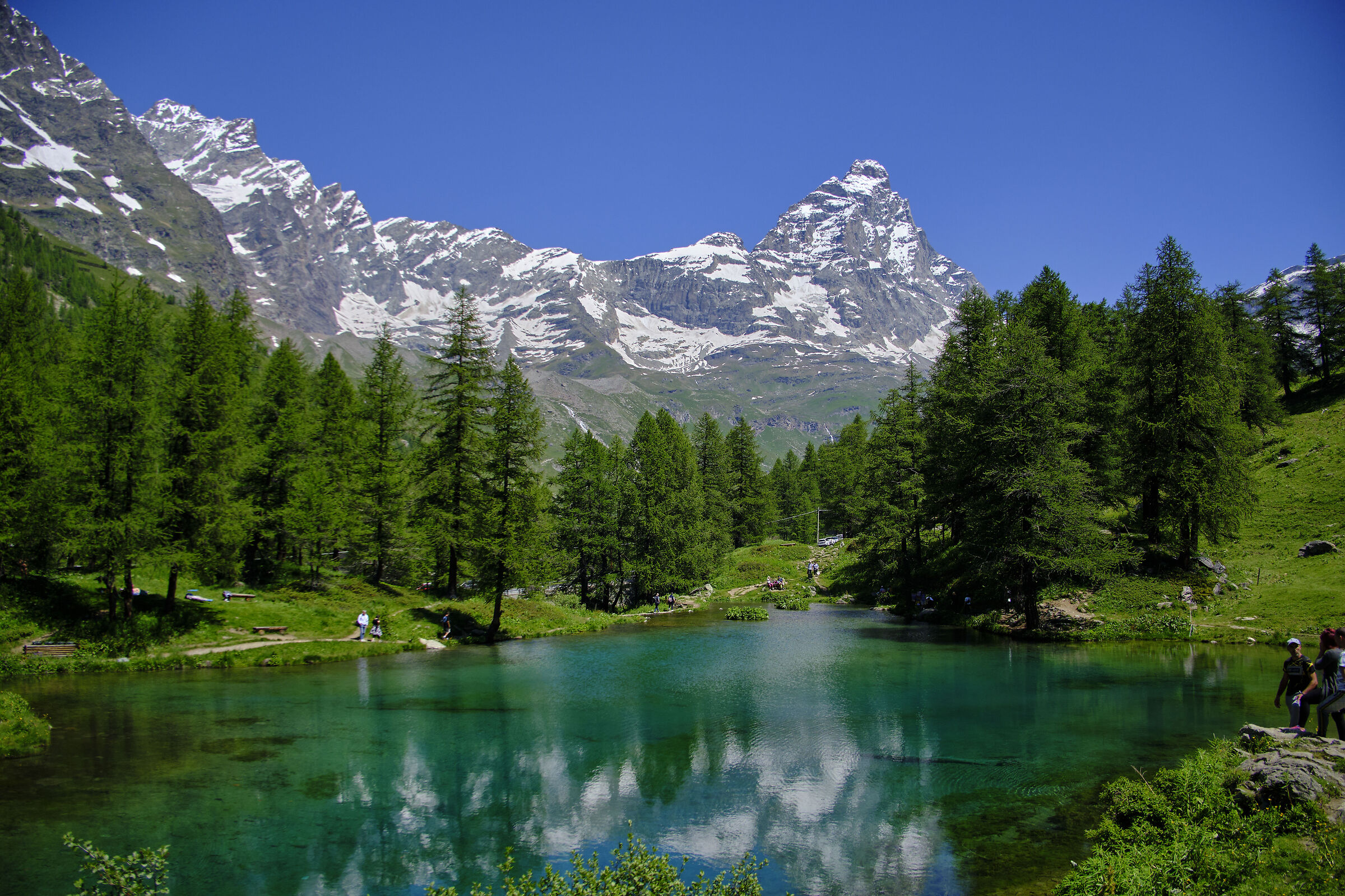 Blue Lake- Wonderful Cervinia