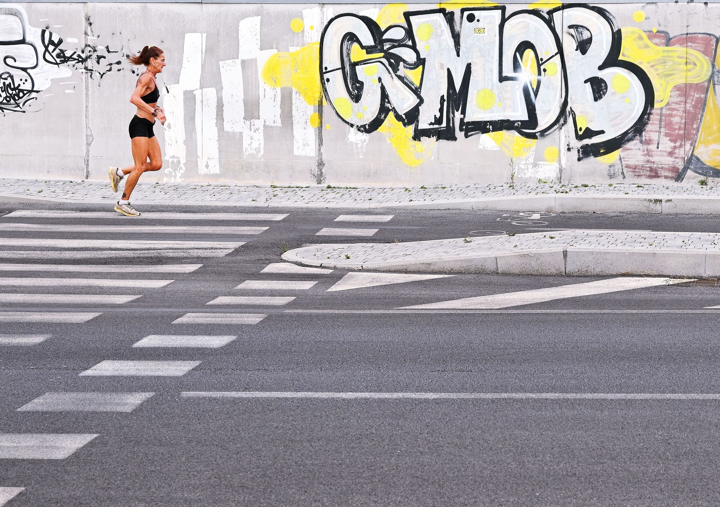 Running Graffiti
