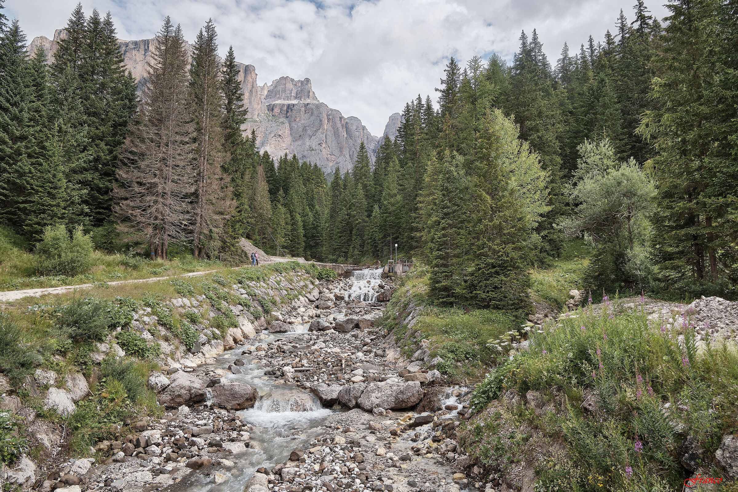 Il Ruf d'Antemont (Canazei) ed il Gruppo Sella