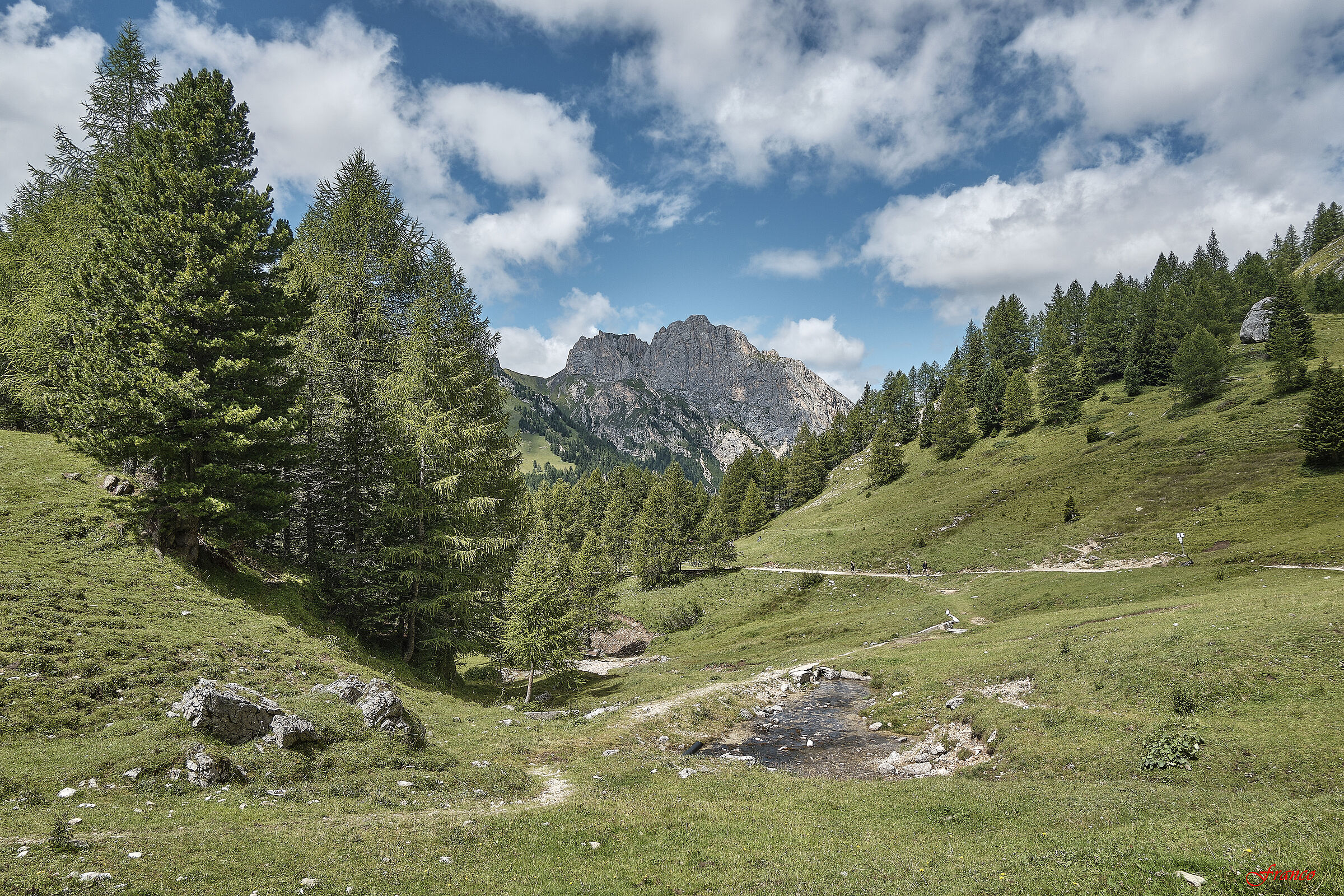 Il Gran Vernel dalla Val Contrin