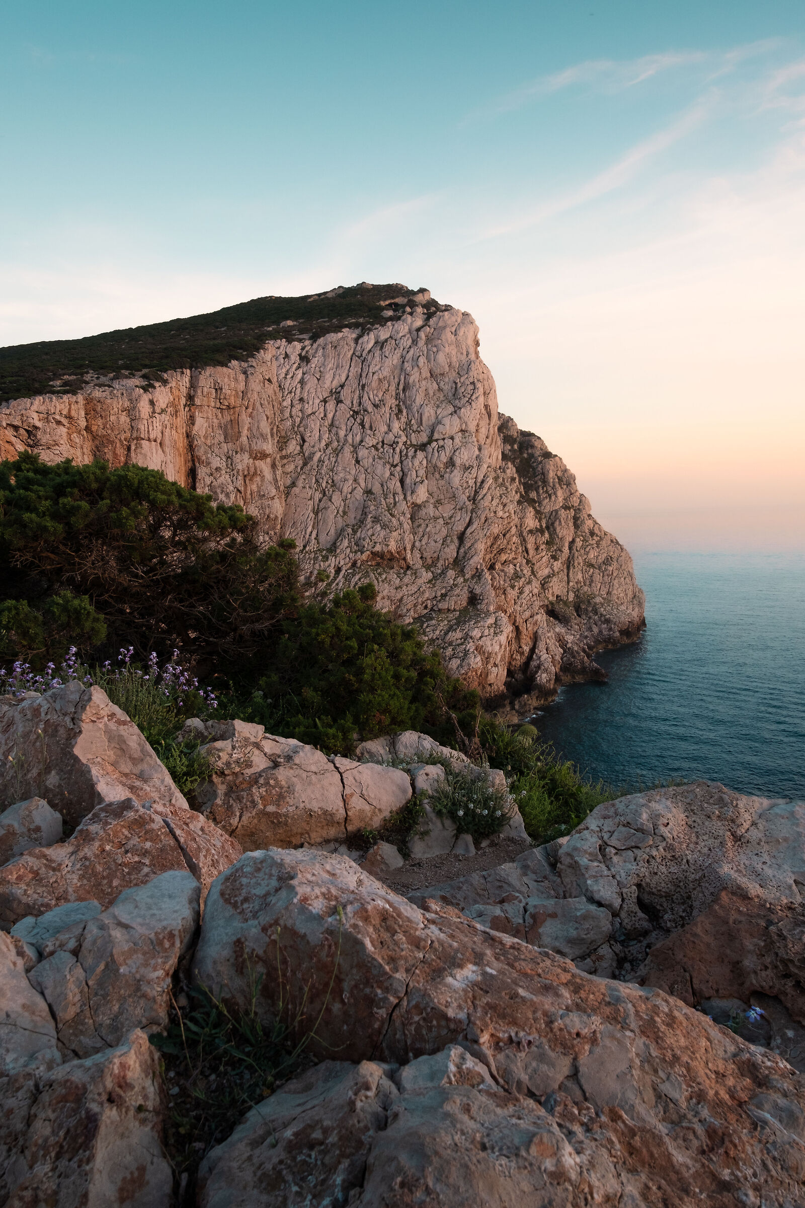 Alla violenza delle onde opporre la scogliera dell'anim