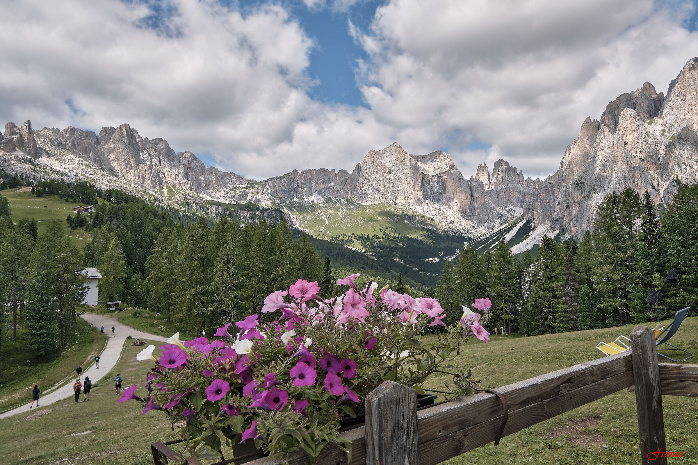 The Rosengarten from Ciampedie #2
