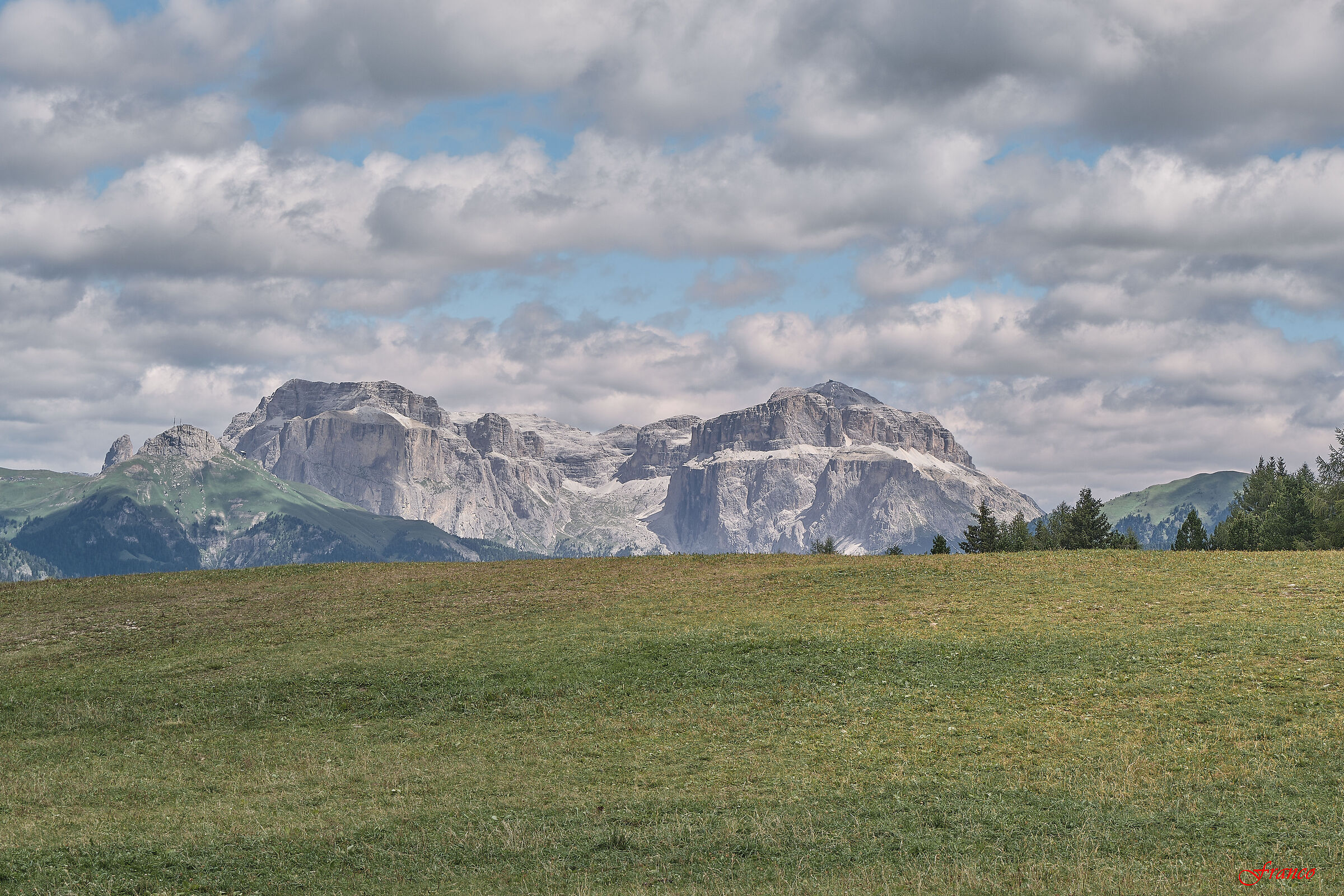 The Sella group from Ciampedie