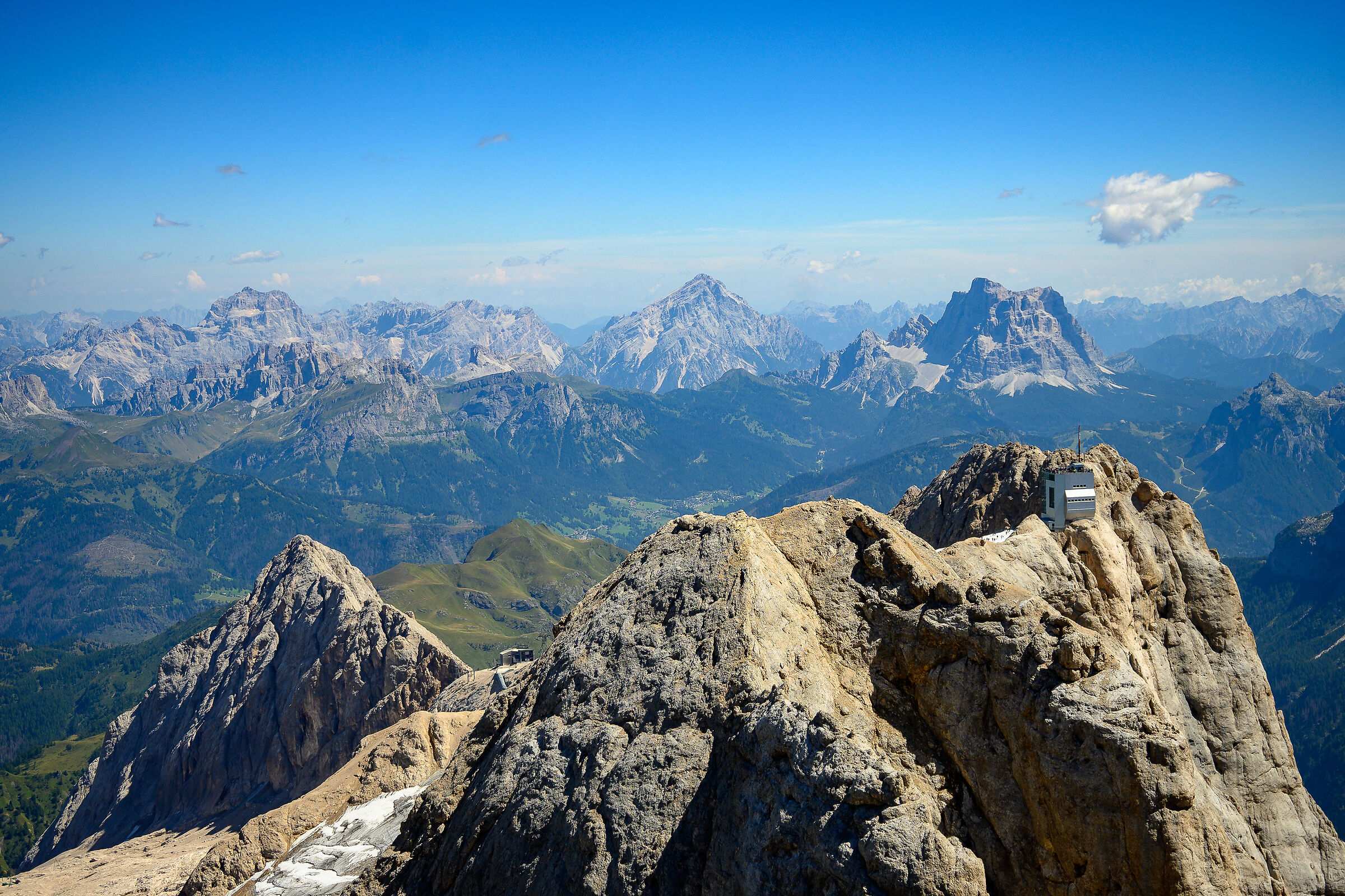 View from Punta Penia