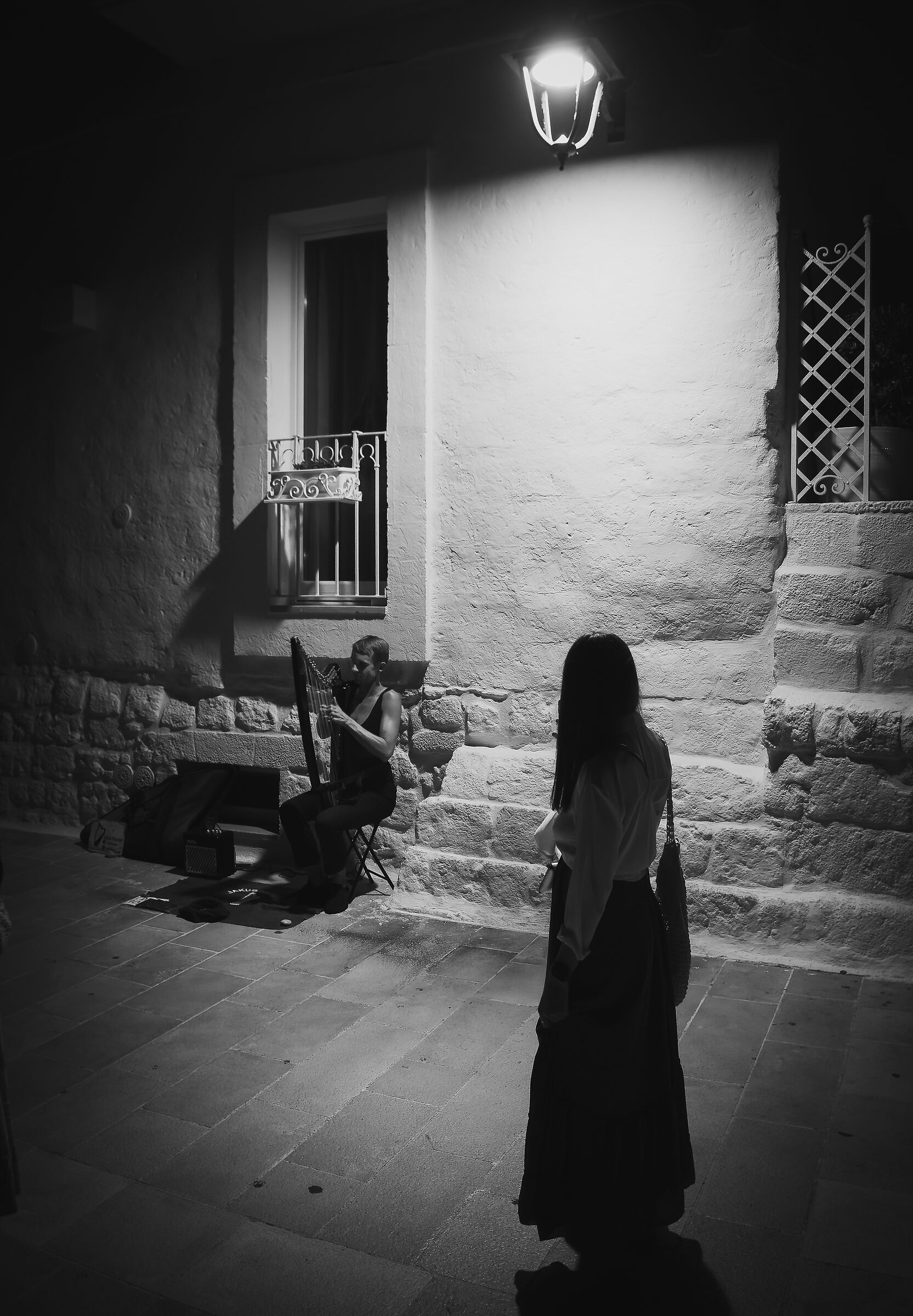 The Man with the Harp