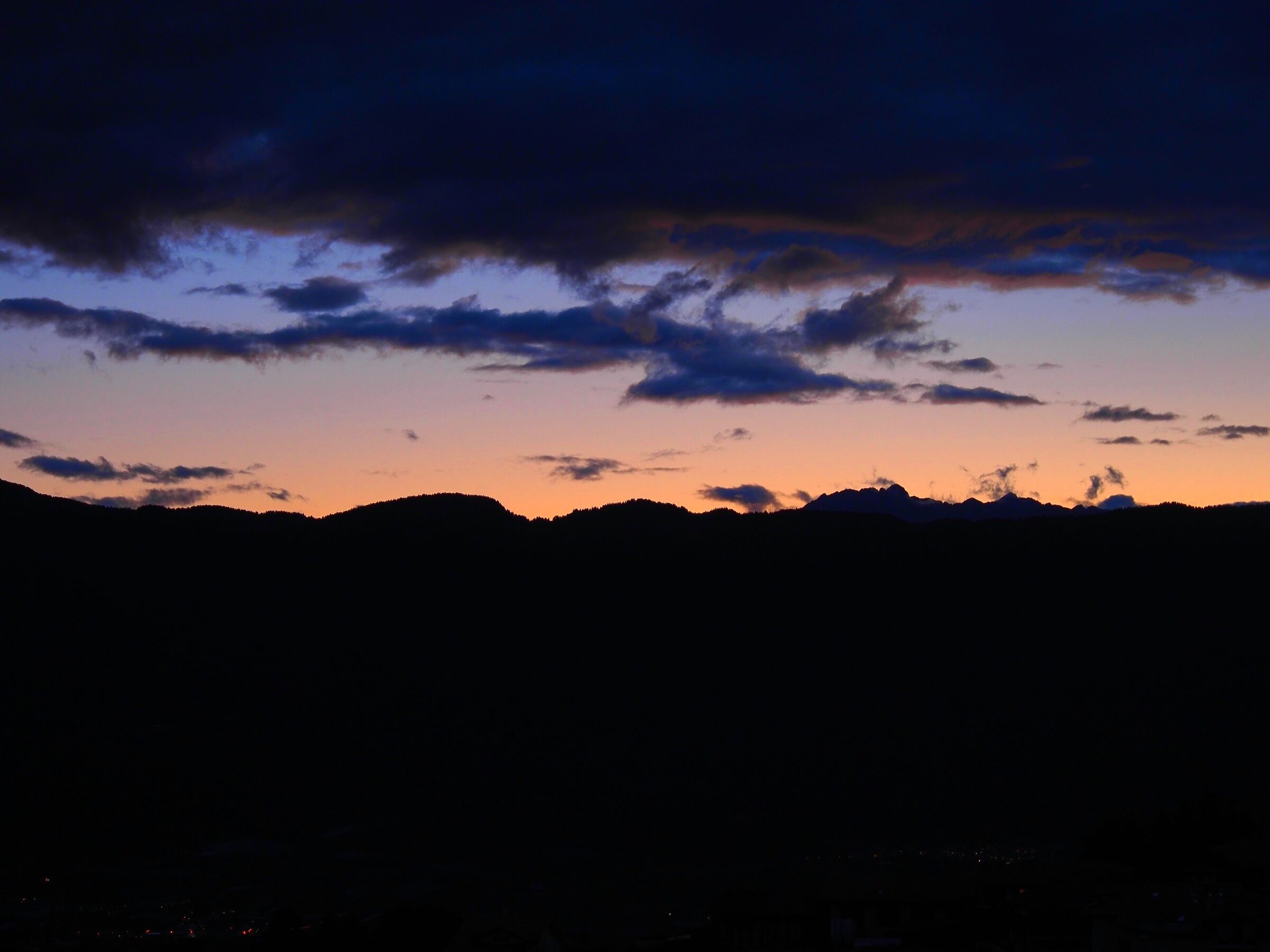 Sunset in Val di Non