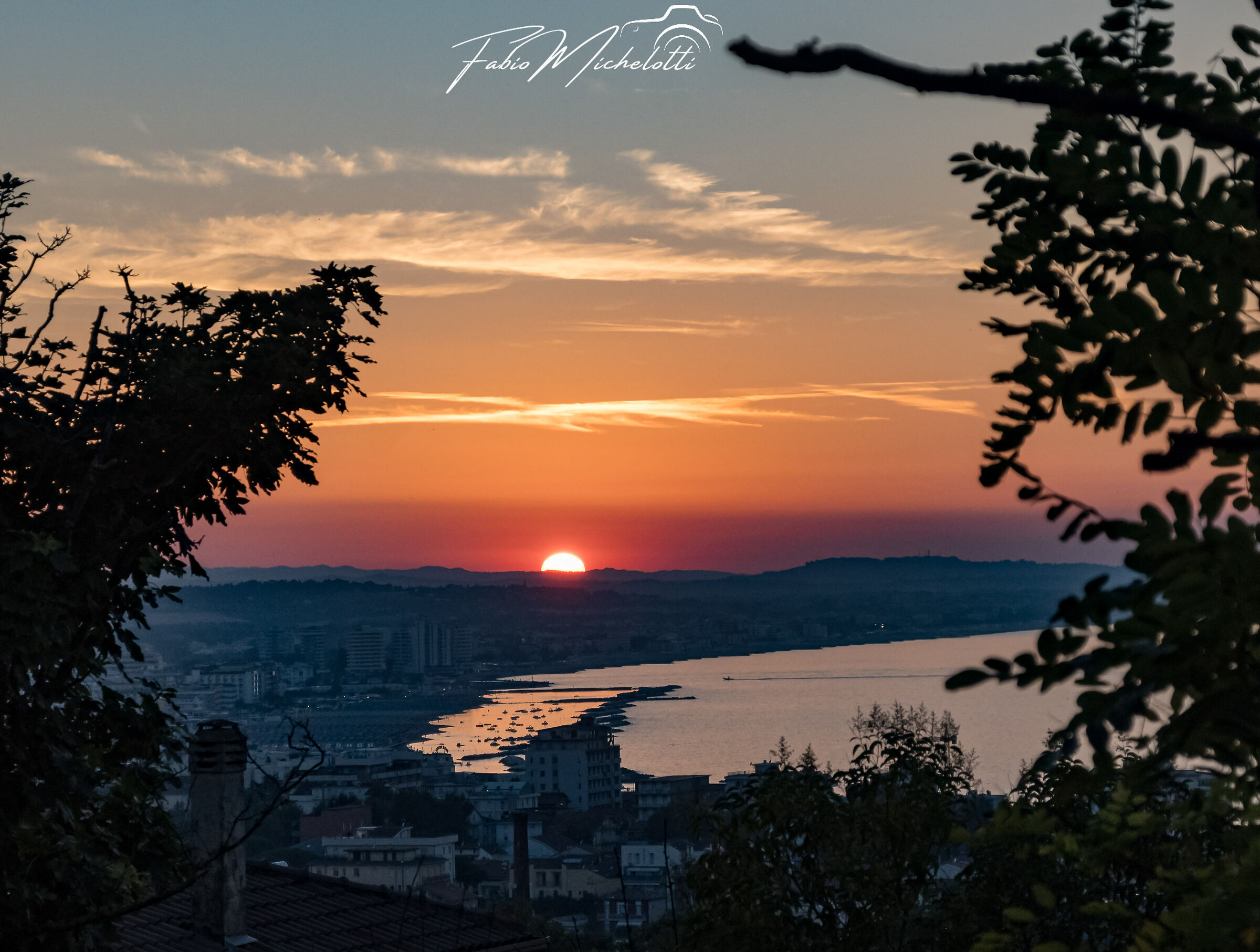 Tramonto romagnolo marchigiano