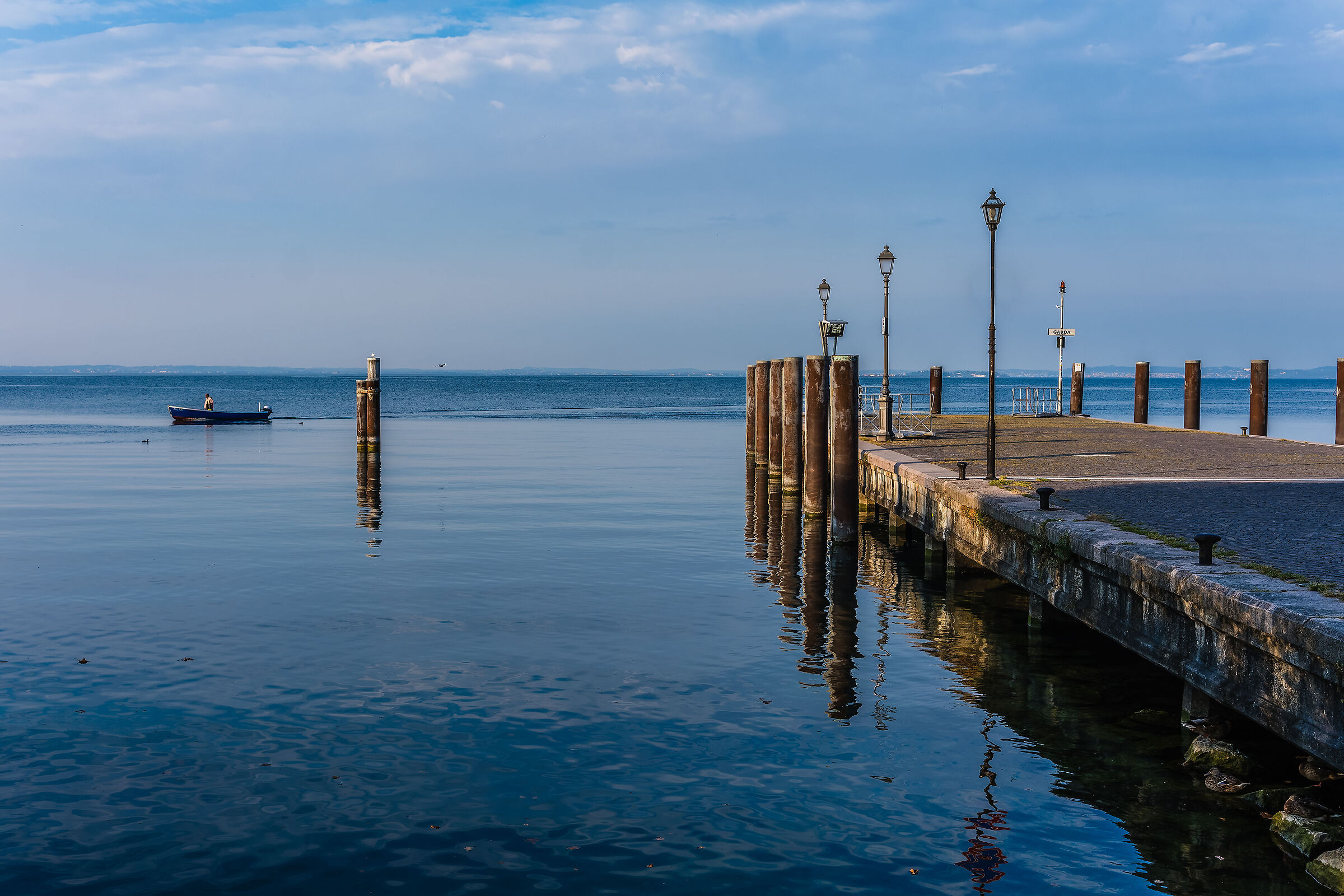 e' mattino Presto a Garda