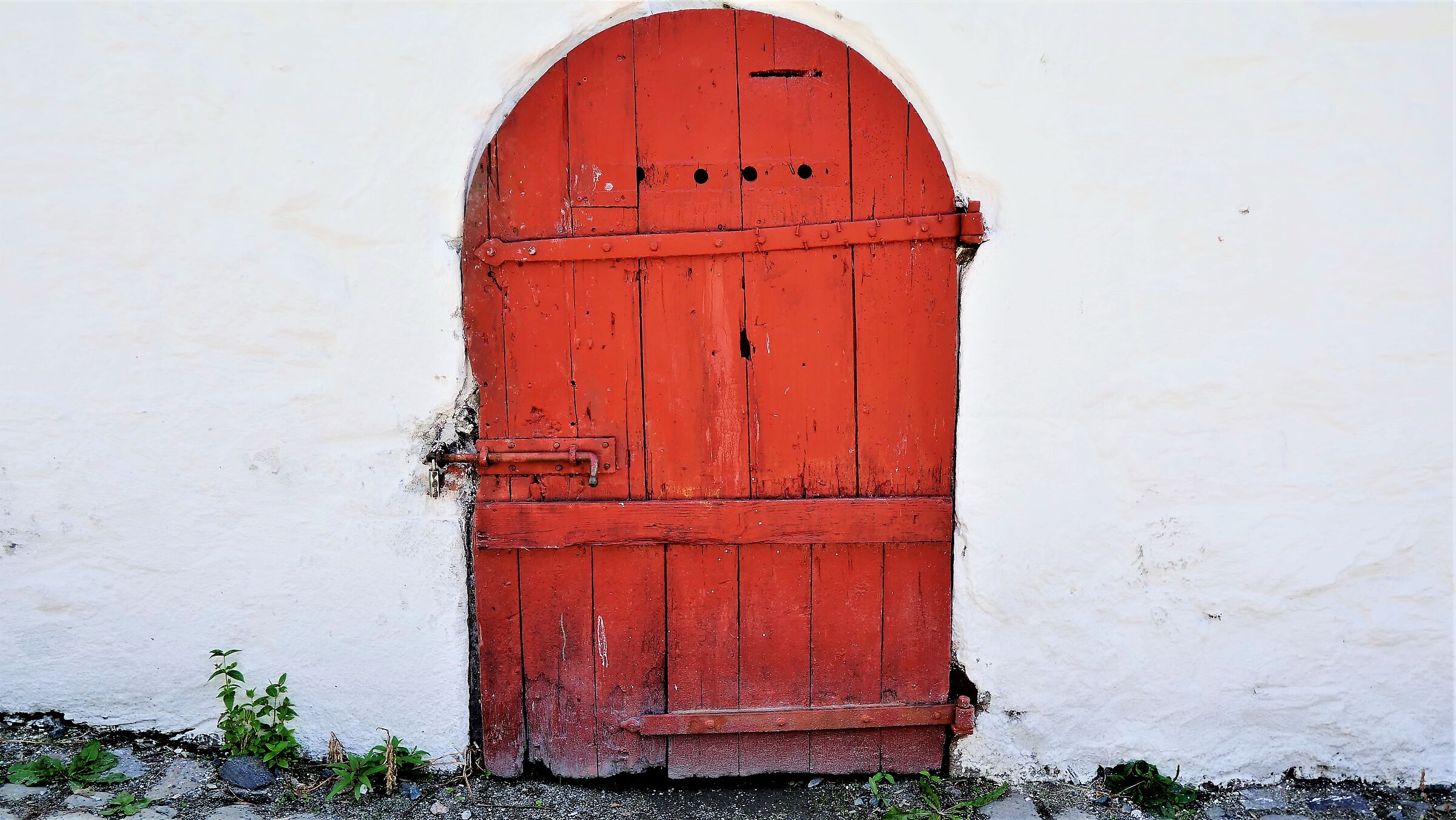 Vecchia porta d'ingresso