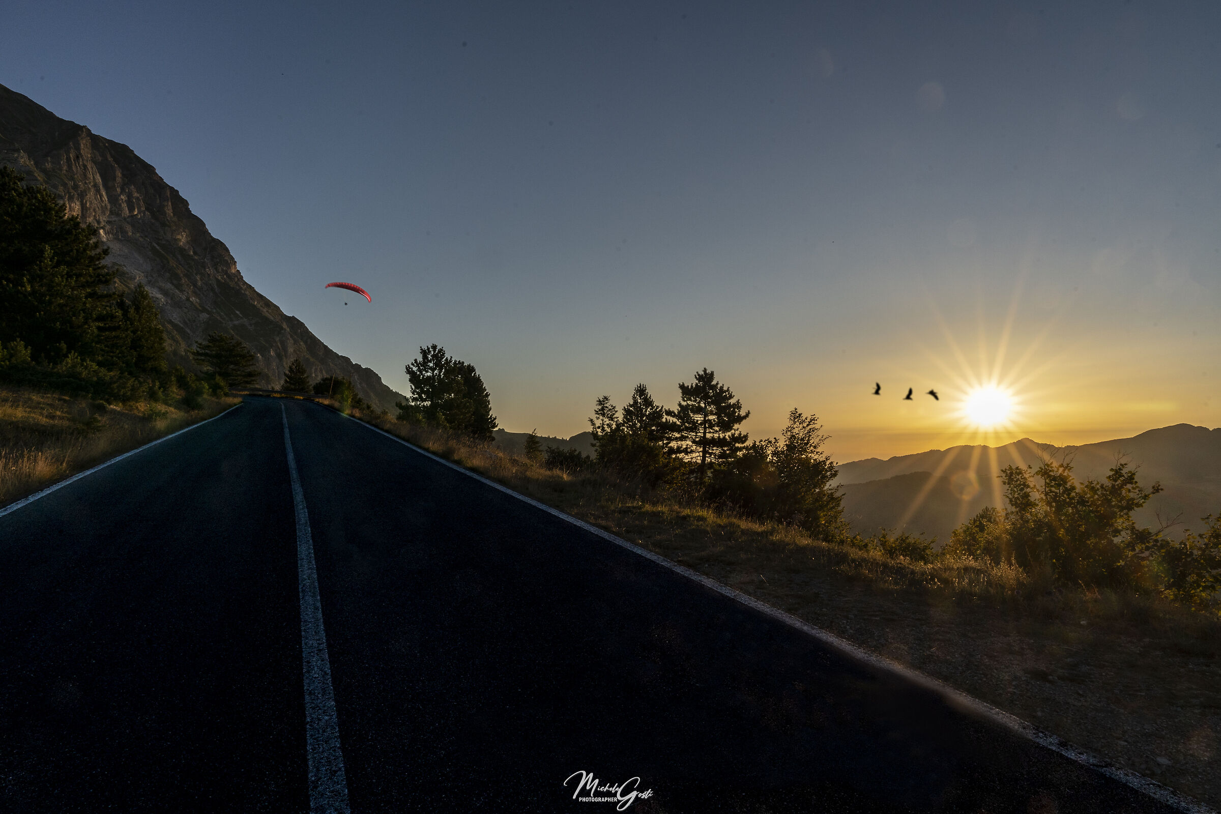 Sunrise at the Vettore