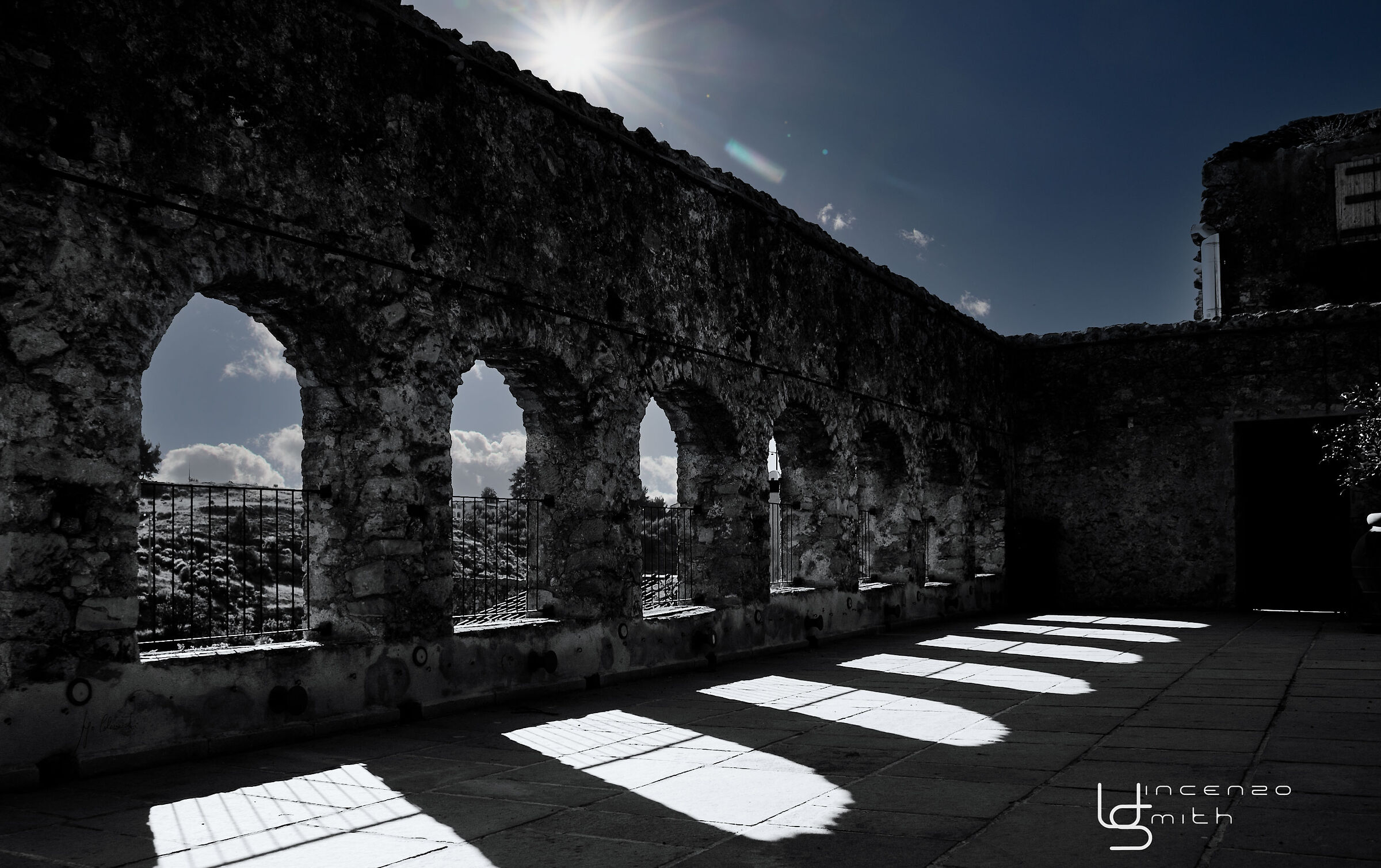 Scorcio del centro storico di Vico del Gargano