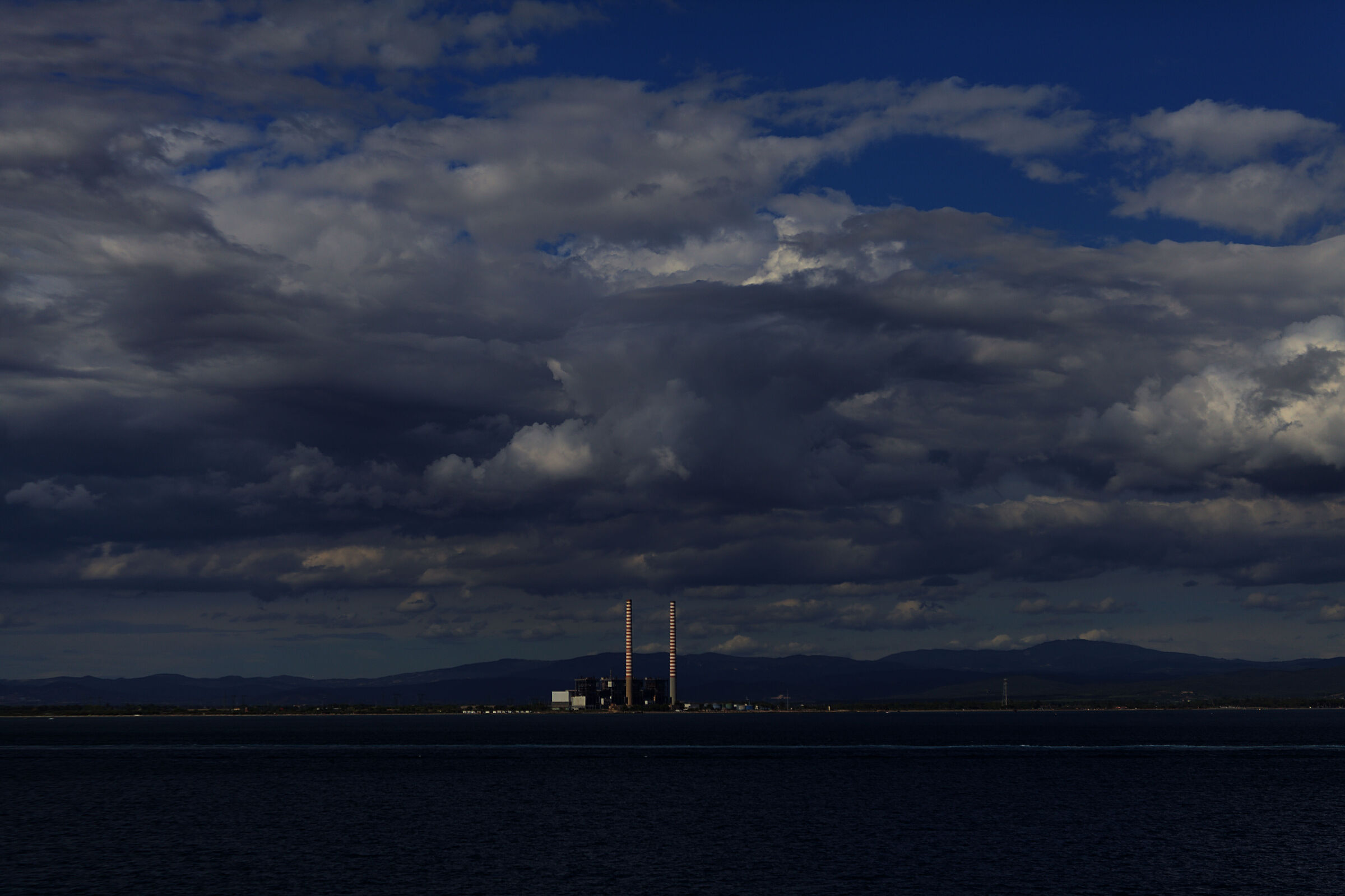 Port of Livorno from the Ship
