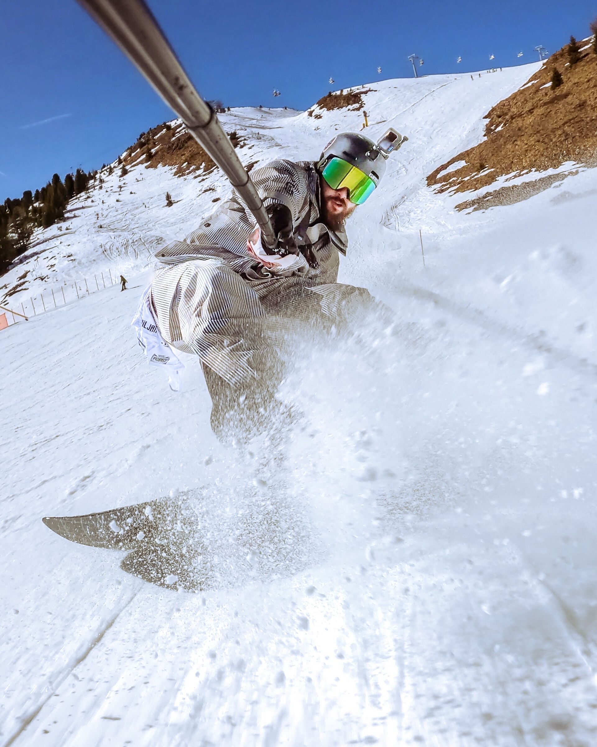 Snowboard session