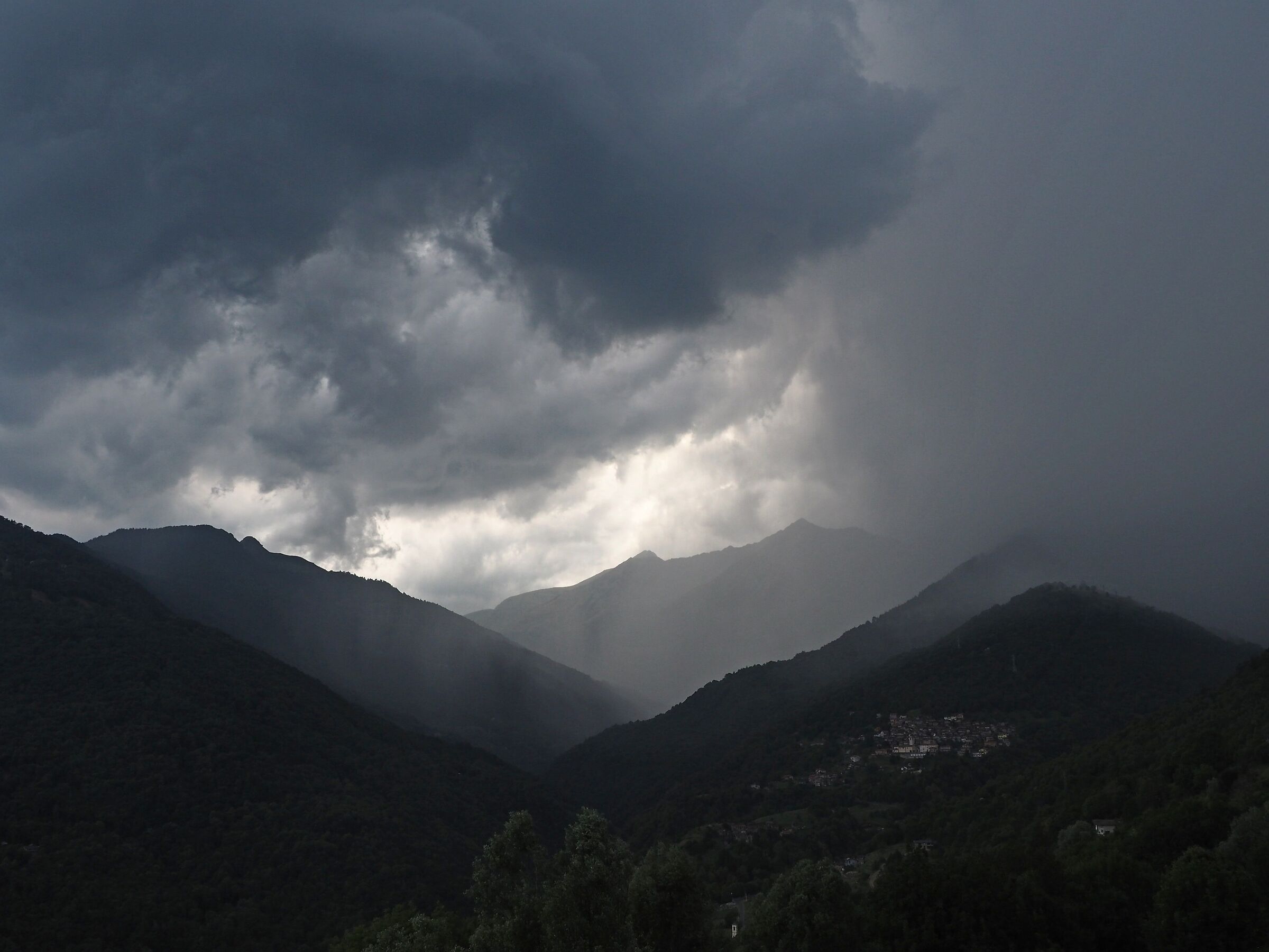 Fine di una bella giornata