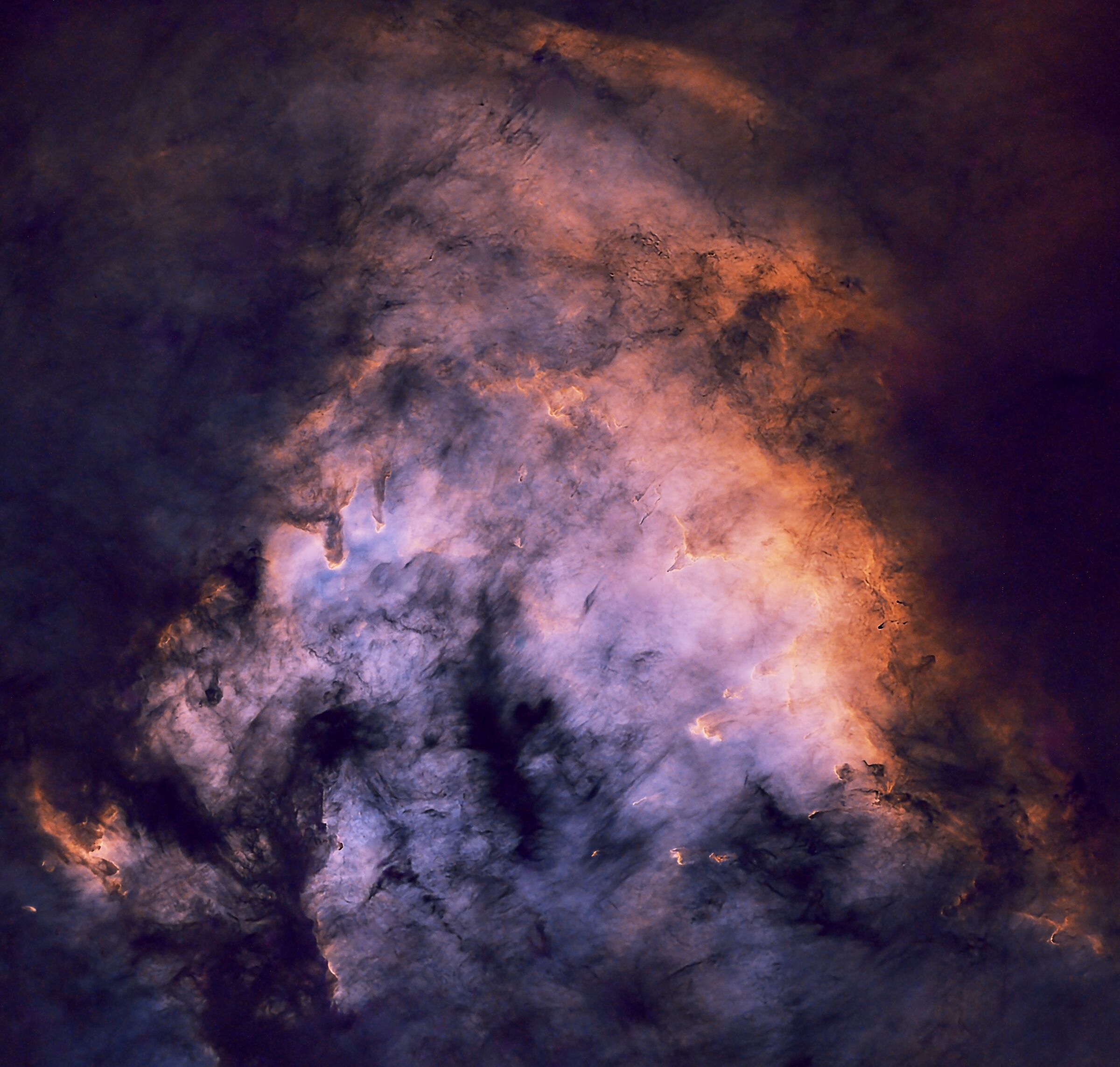 ngc7822 nebulosa ad emissione nel Cefeo