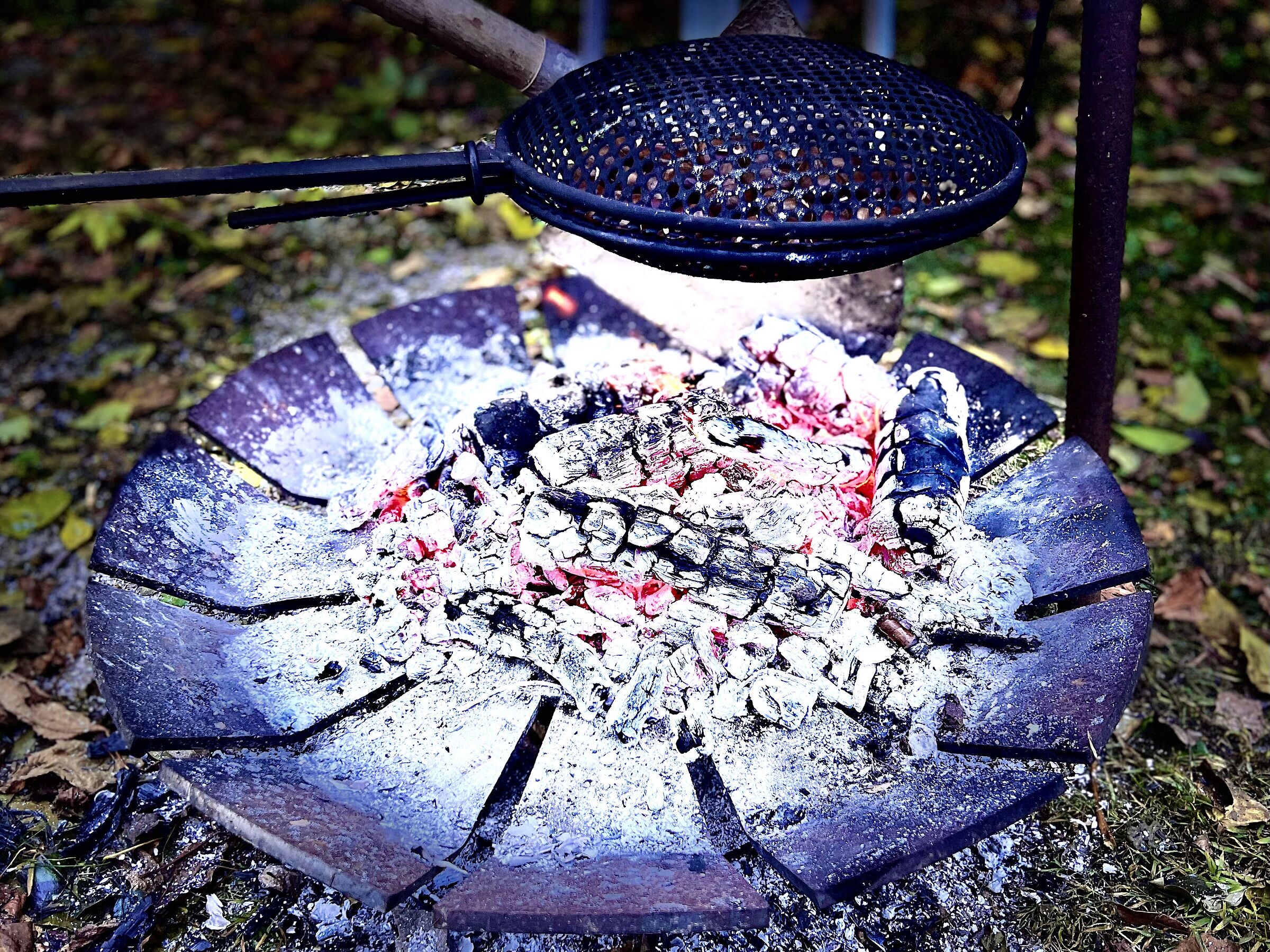 il fuoco ha preso bene