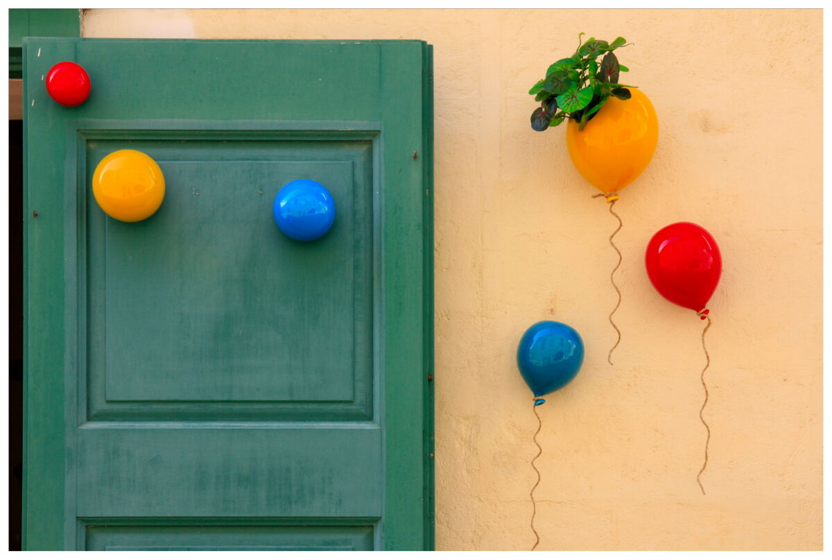 Arancio, rosso, blu e verde - Matera 2023