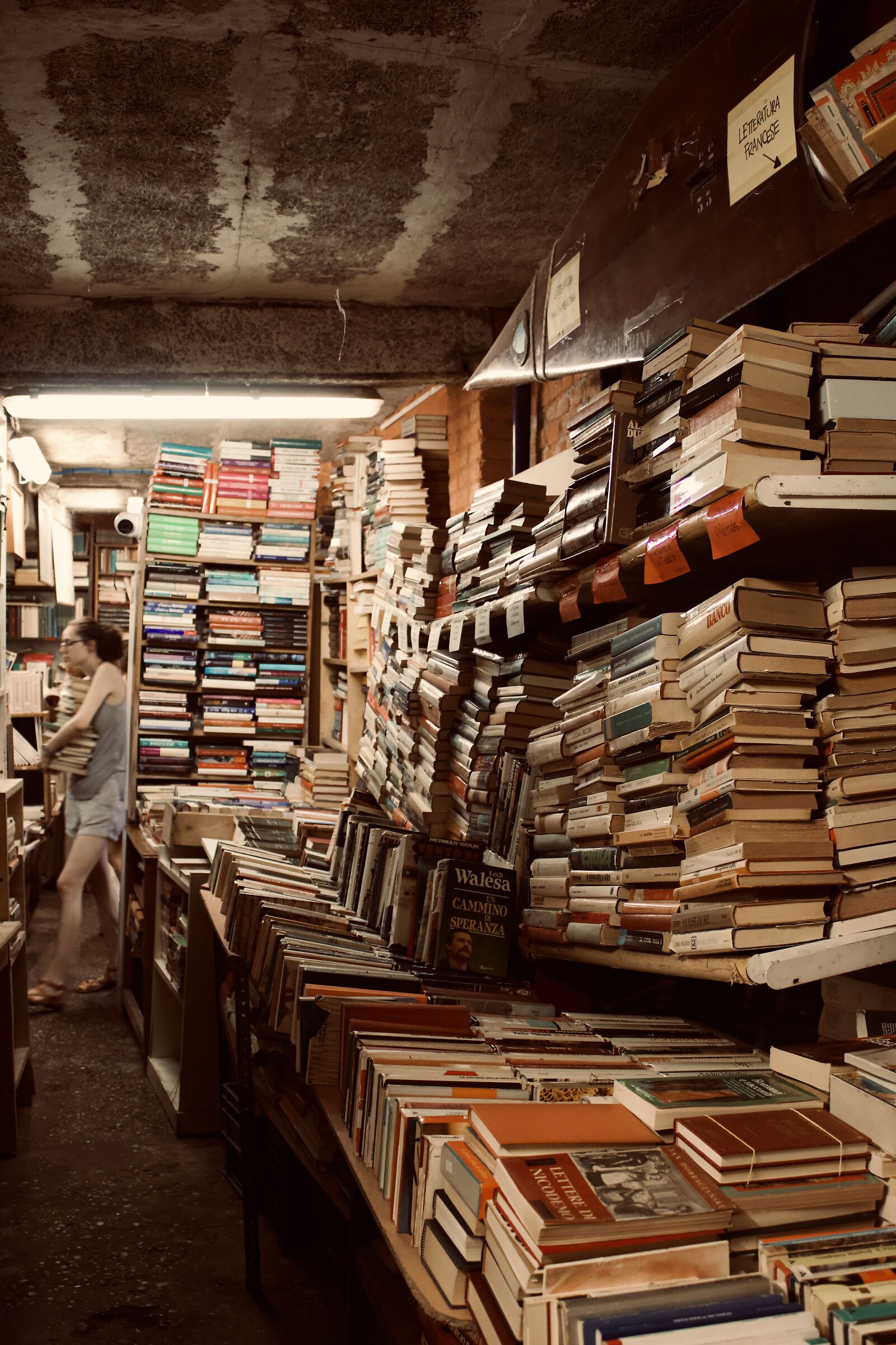 Libreria acqua alta Venezia