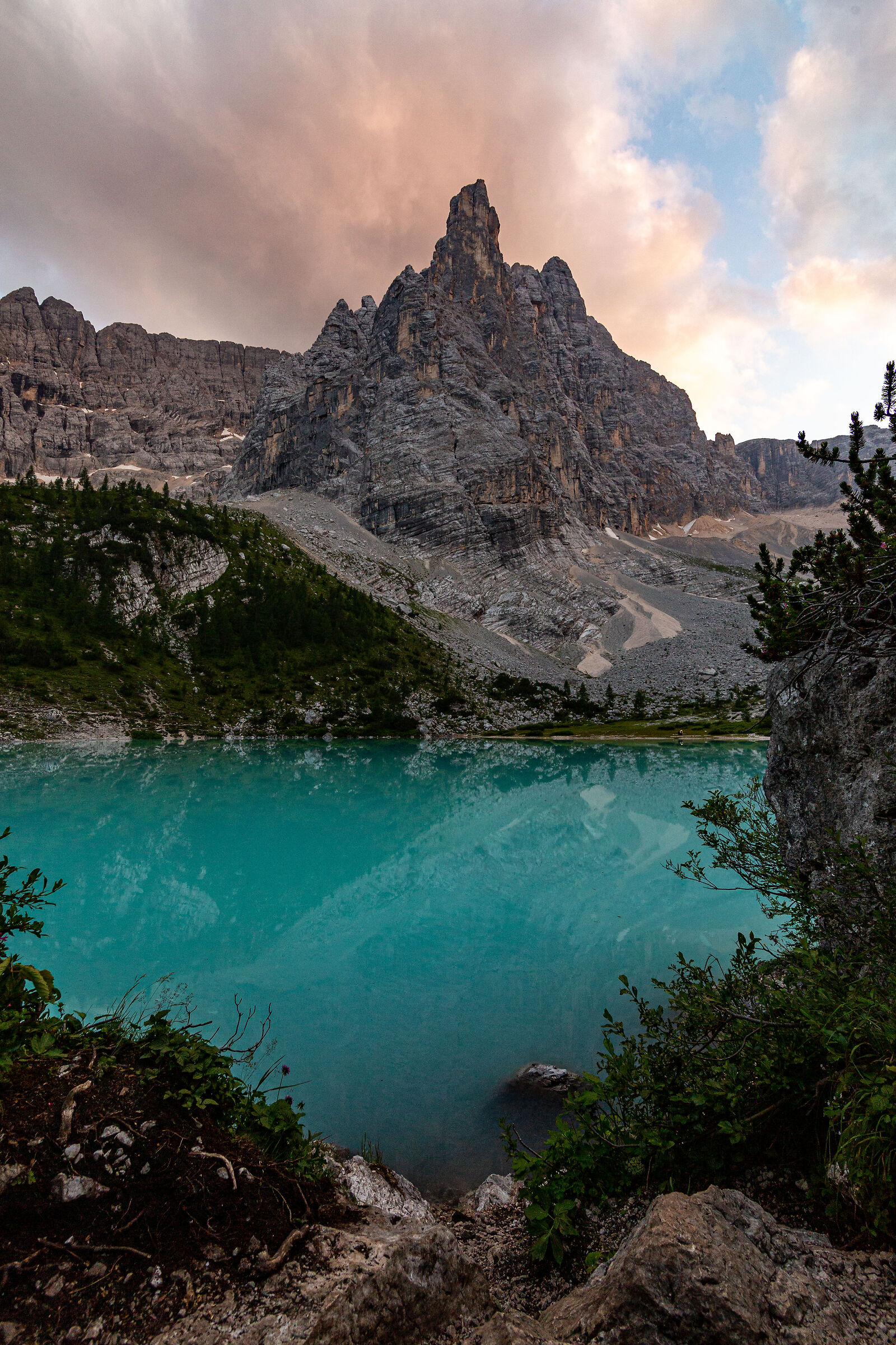 Sorapis in the evening