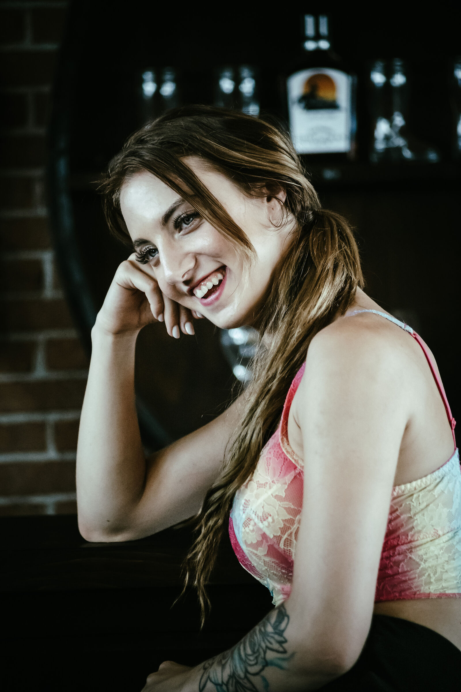 Un timido sorriso