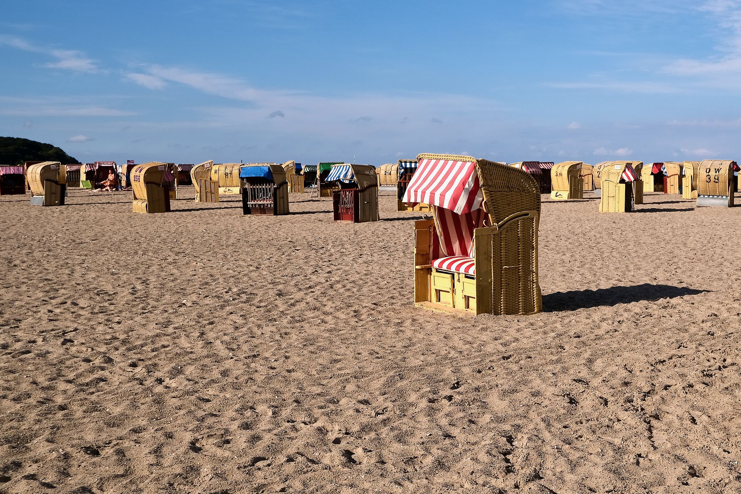 Strandkorb solitario