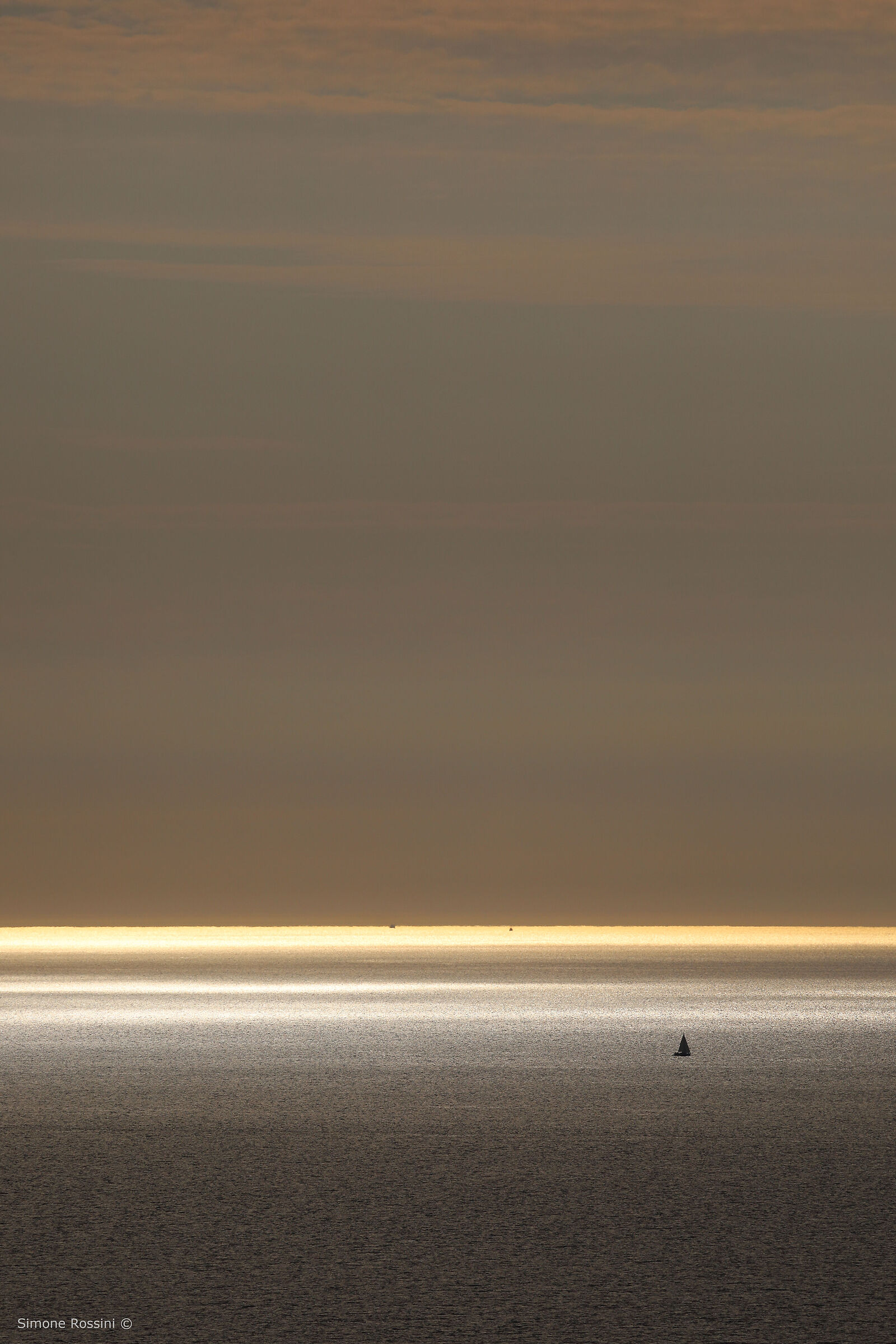 Tramonto nuvoloso