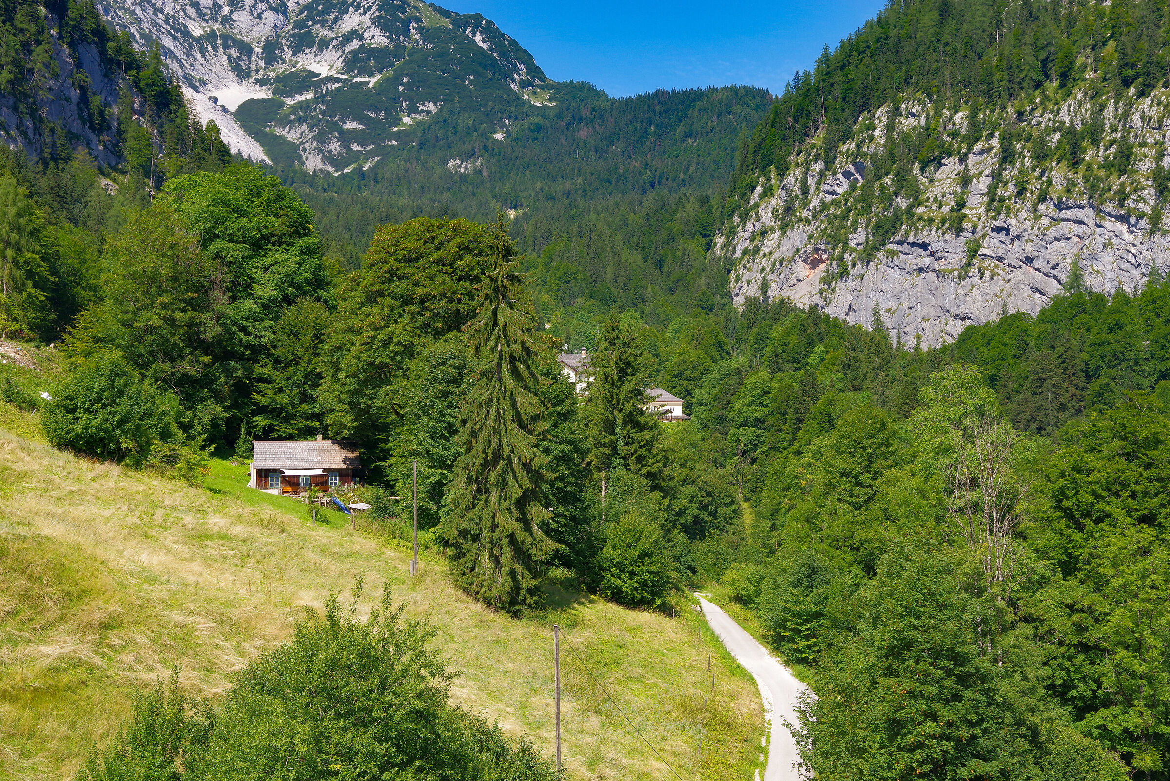hallstat -sopra con la funicolare