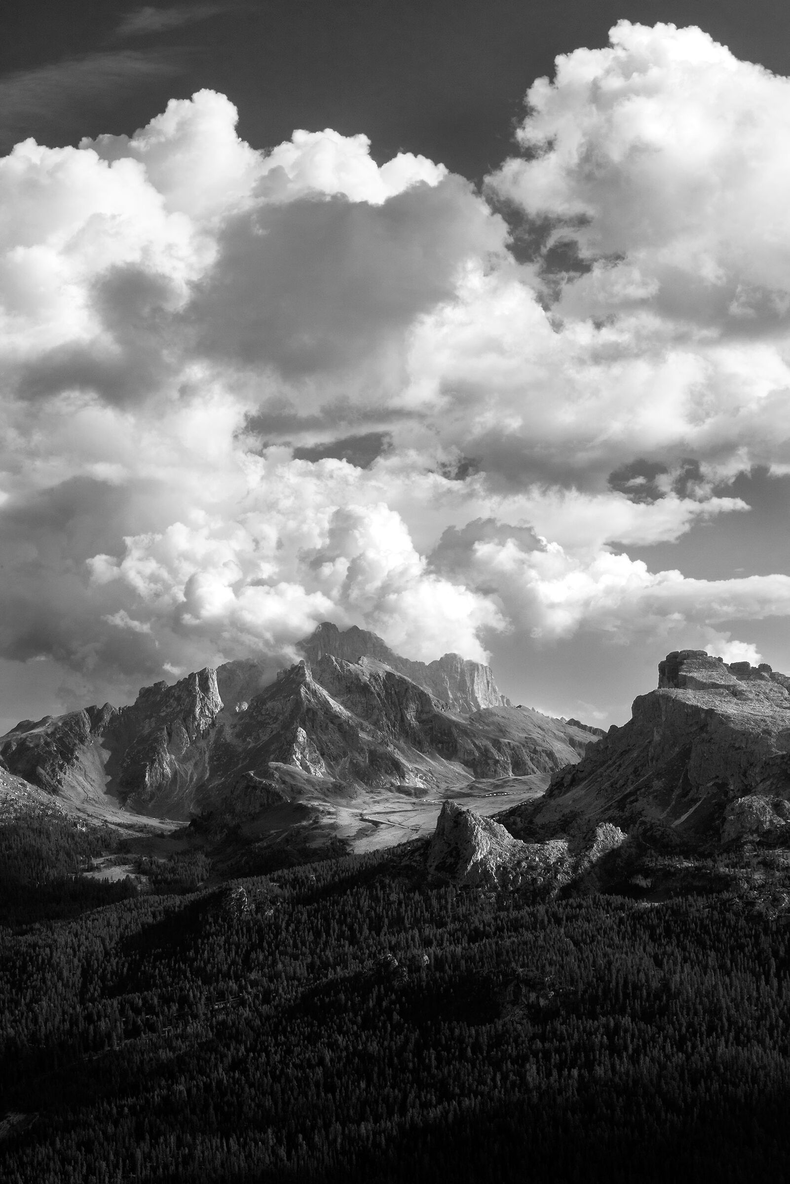 Monte Ragusela, Passo Giau e Lastoni di Formin