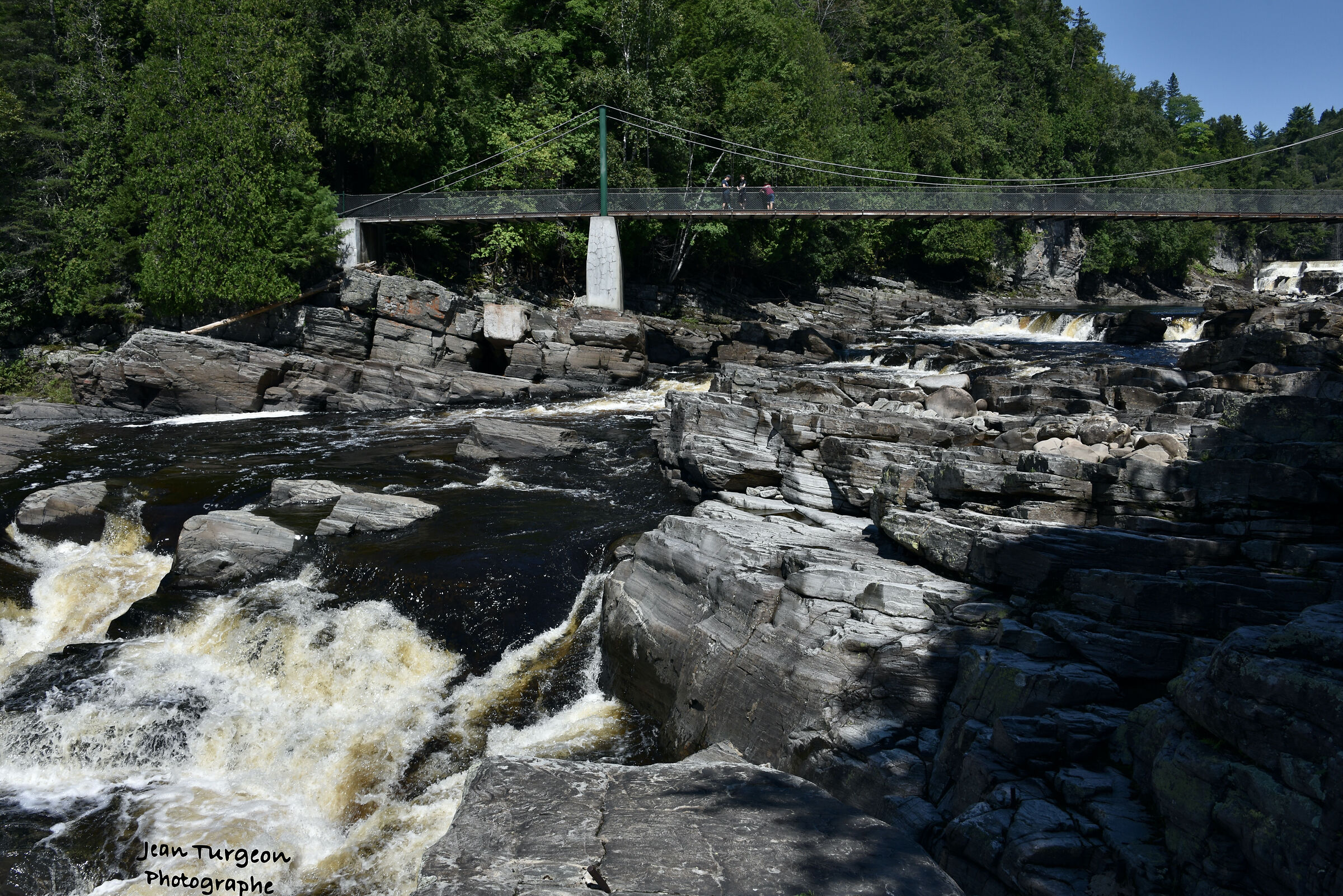 Three (3) falls in a row in the same river