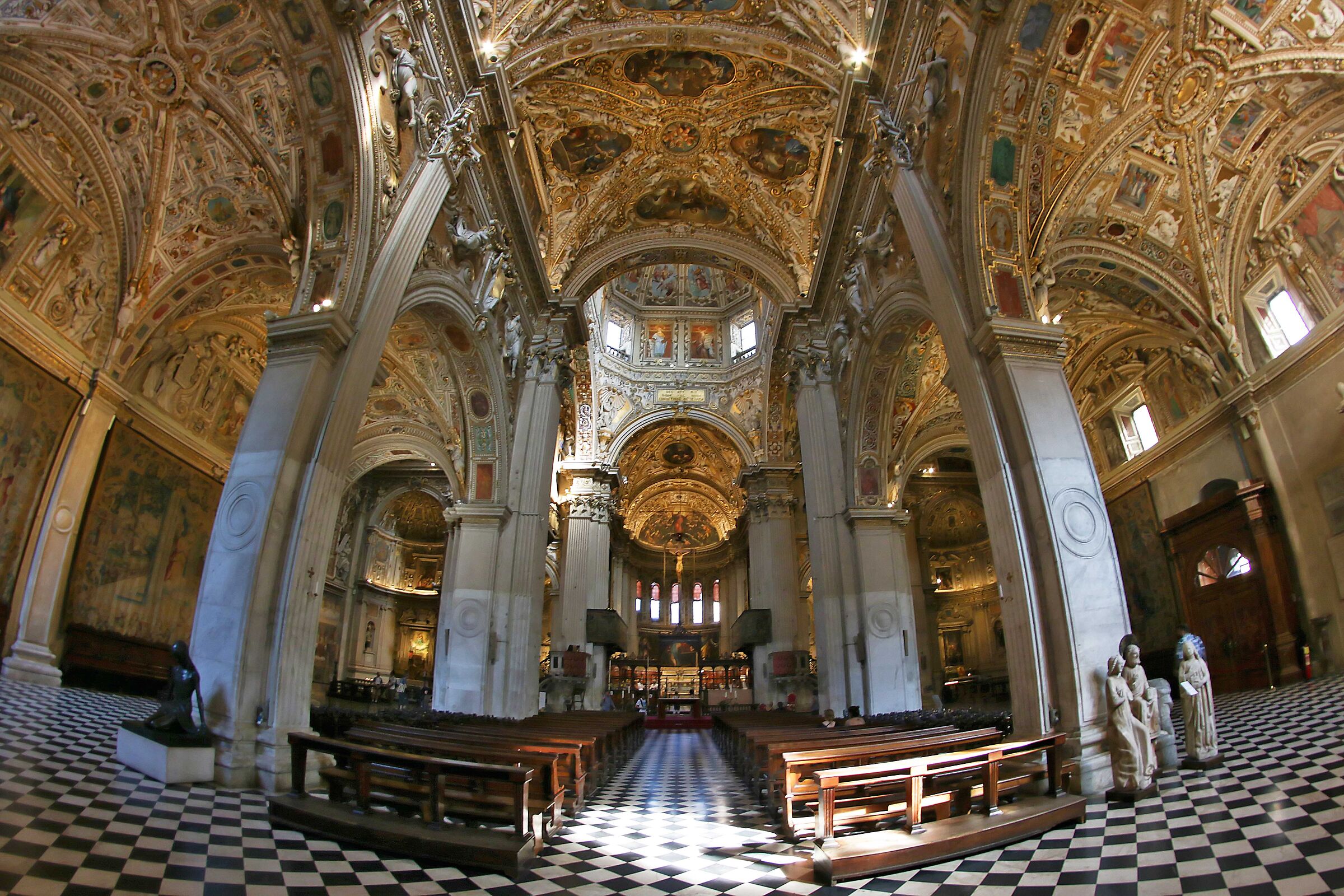 Basilica of Santa Maria Maggiore in Bergamo Alta