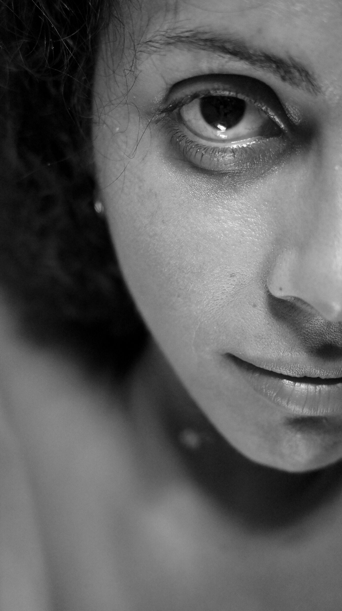 I remember playing with your eyes and calling you "mine"