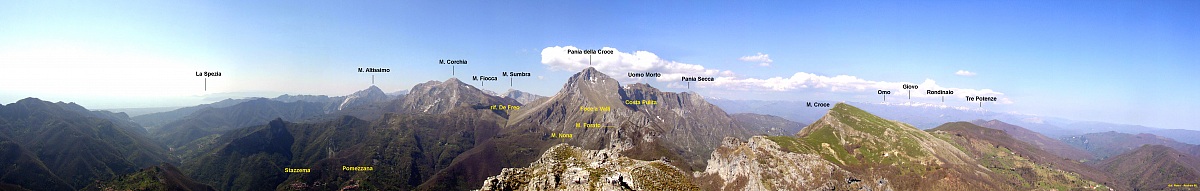 view from Monte-Ninth Apuan