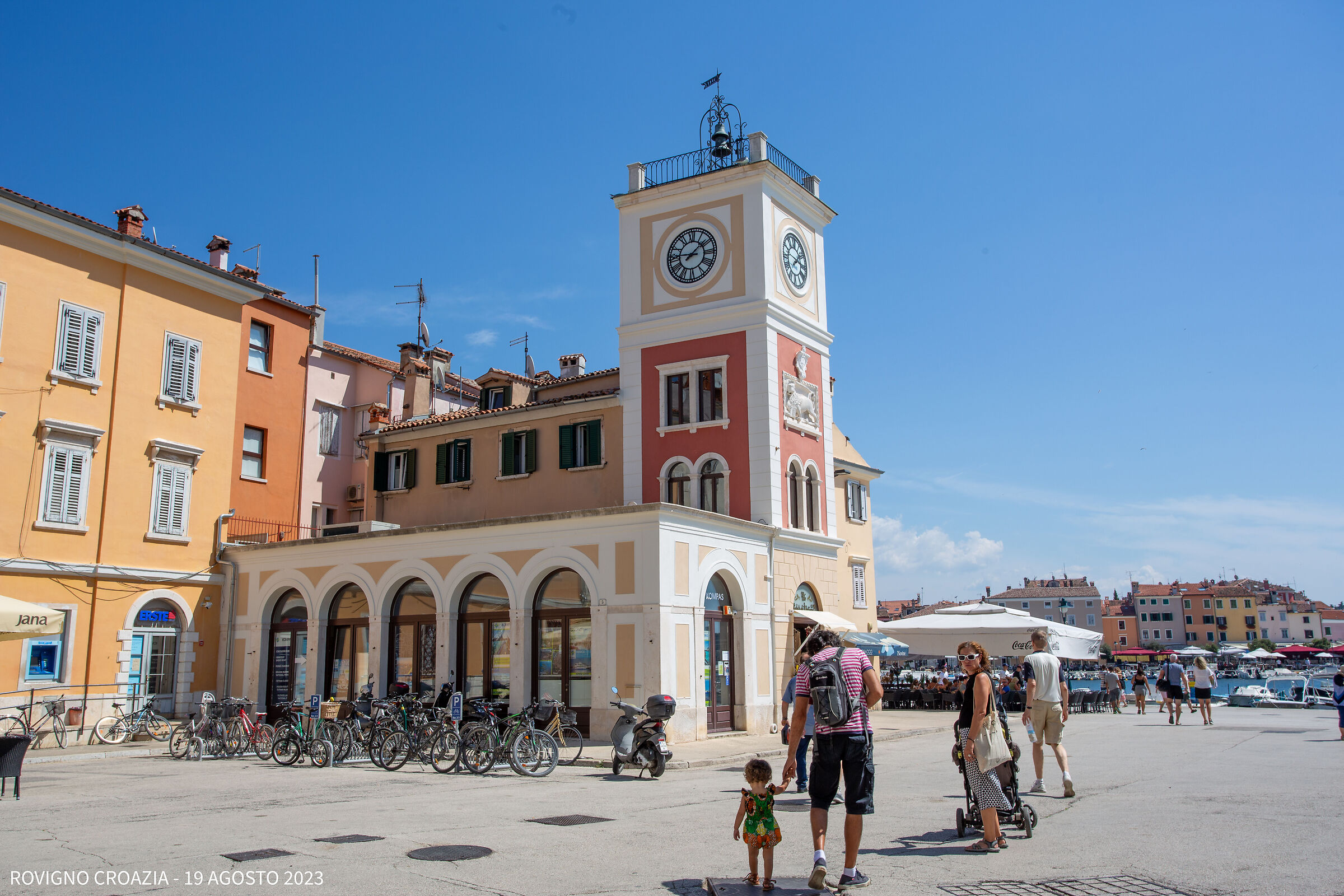 rovigno croazia - 19 agosto 2023