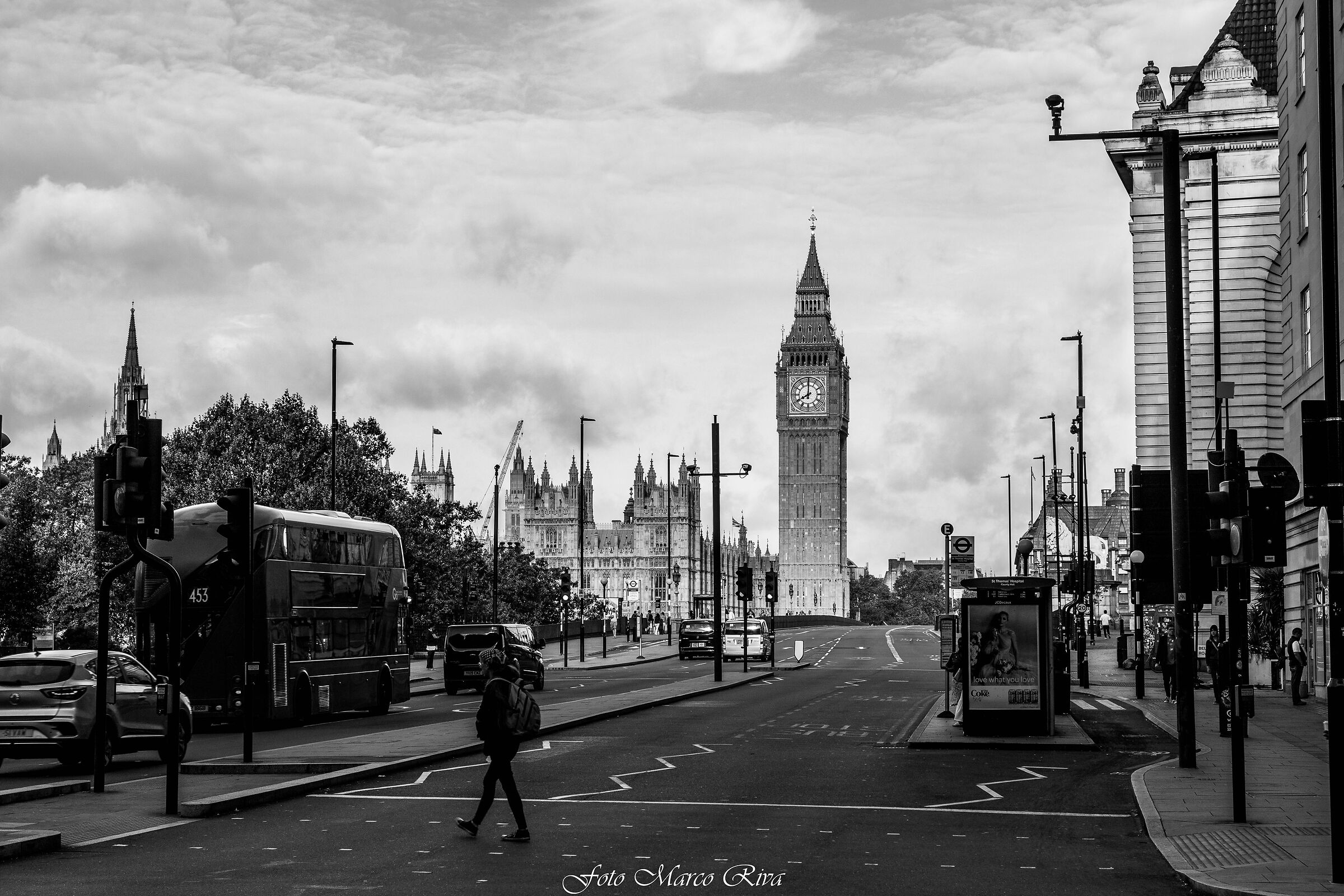 Londra. Vista sul Big Ben