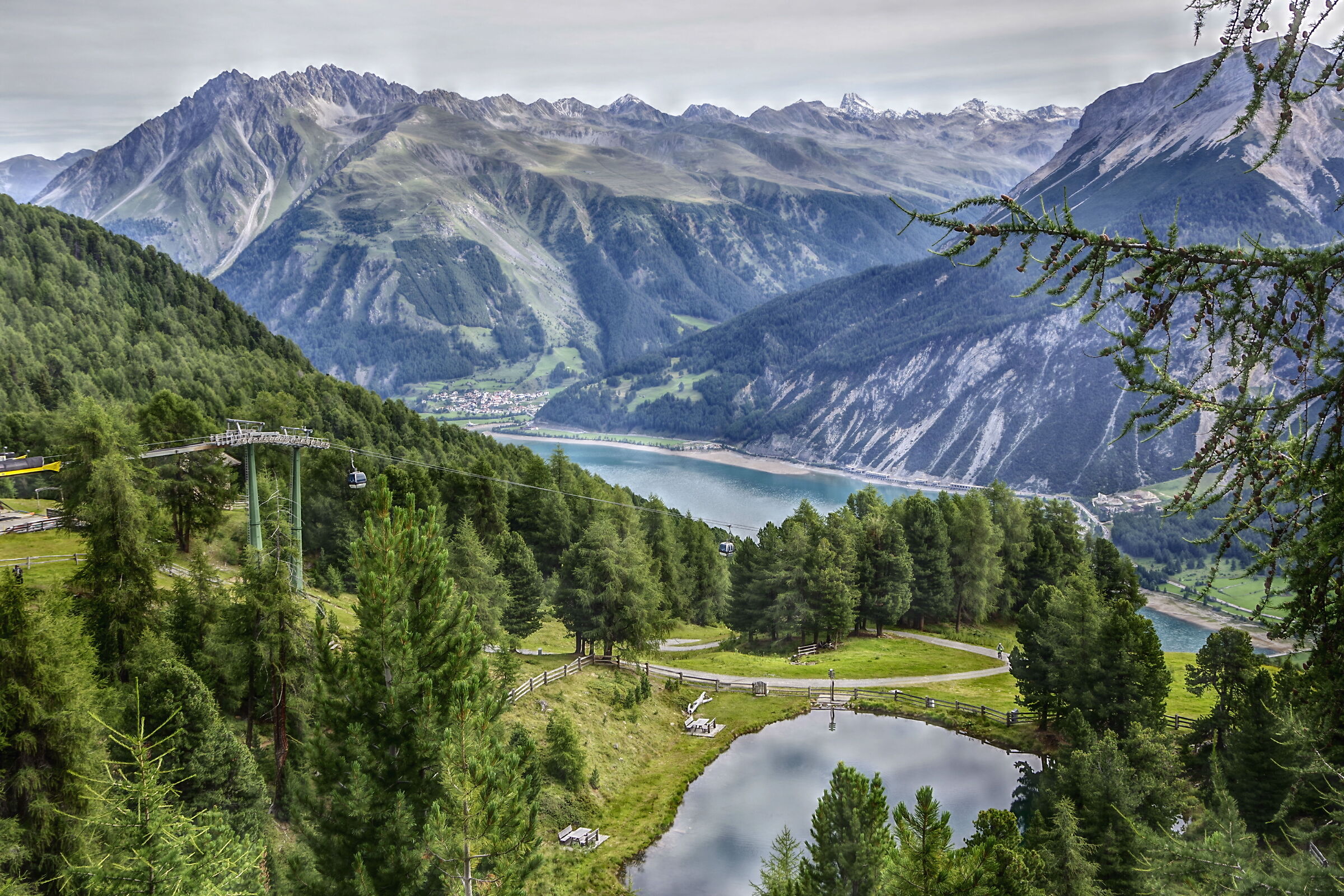 View of Lake Reschen