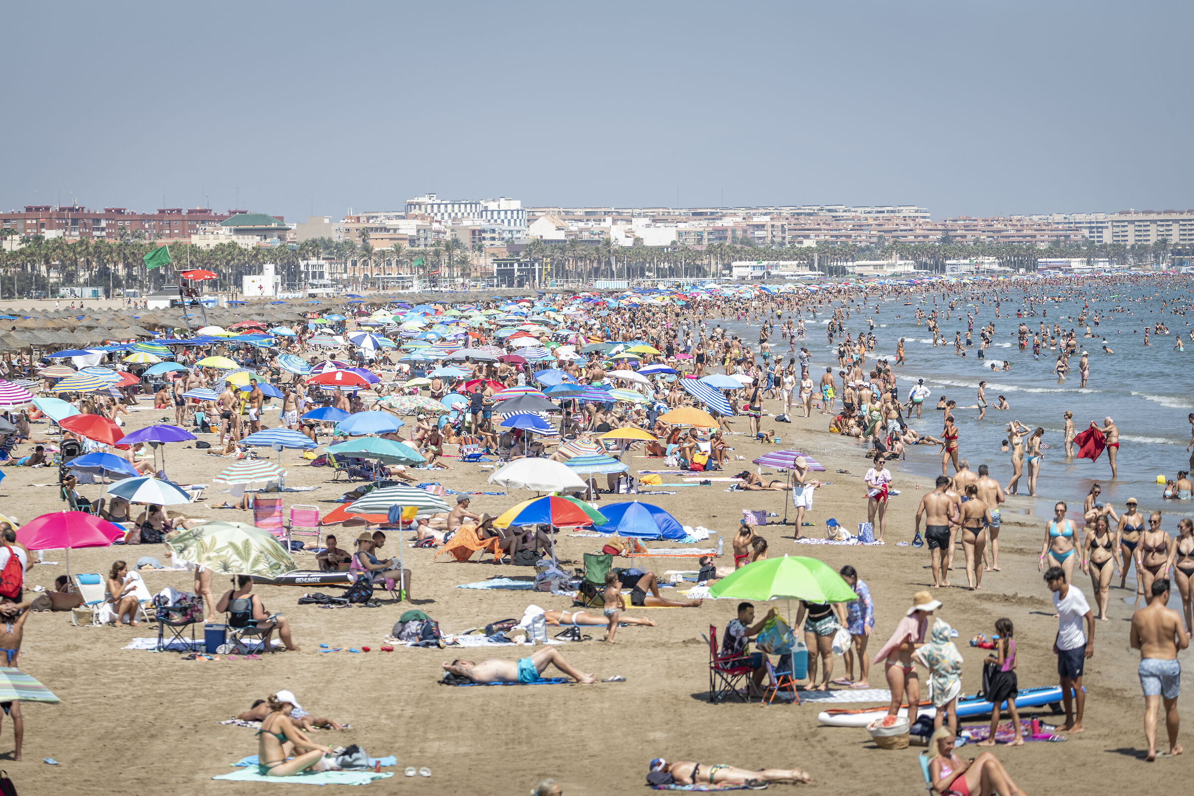 Playa De Valencia, Agosto 2023