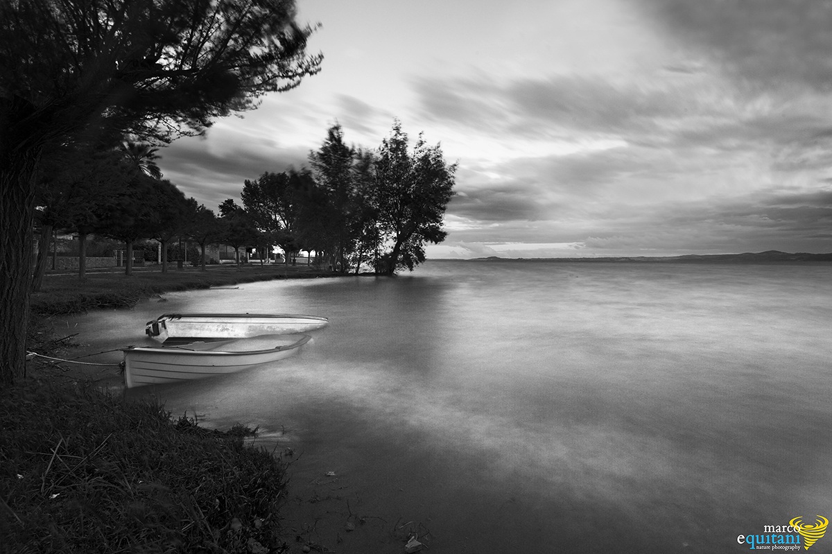 Blask & White Sunset