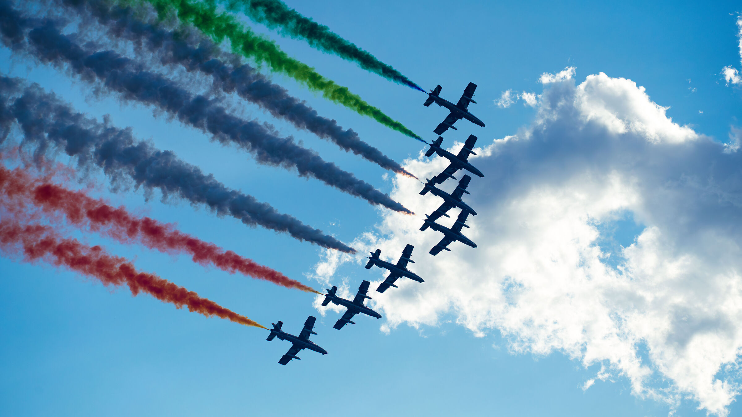 Tricolori a profusione