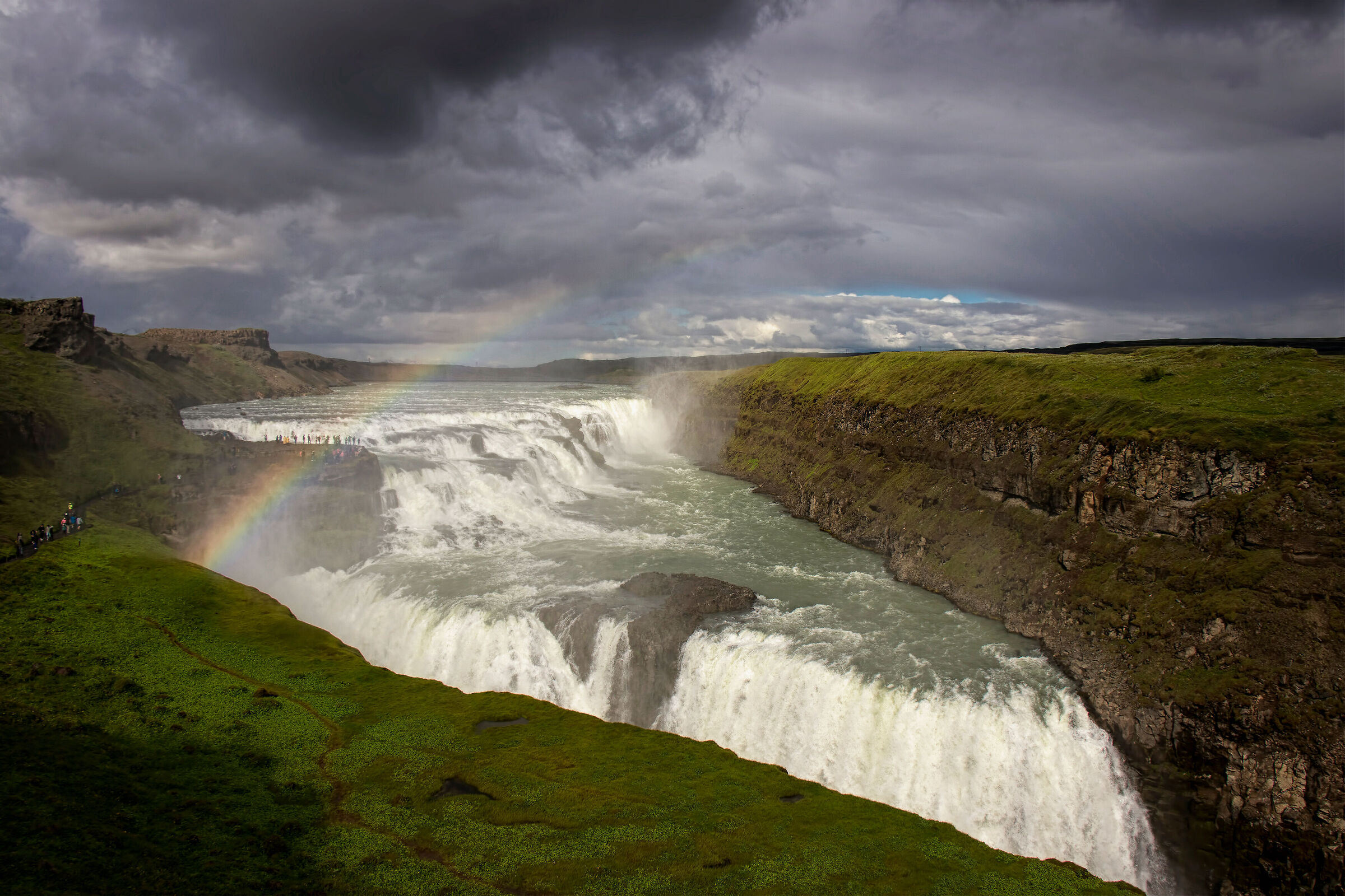 Gullfoss waterfall