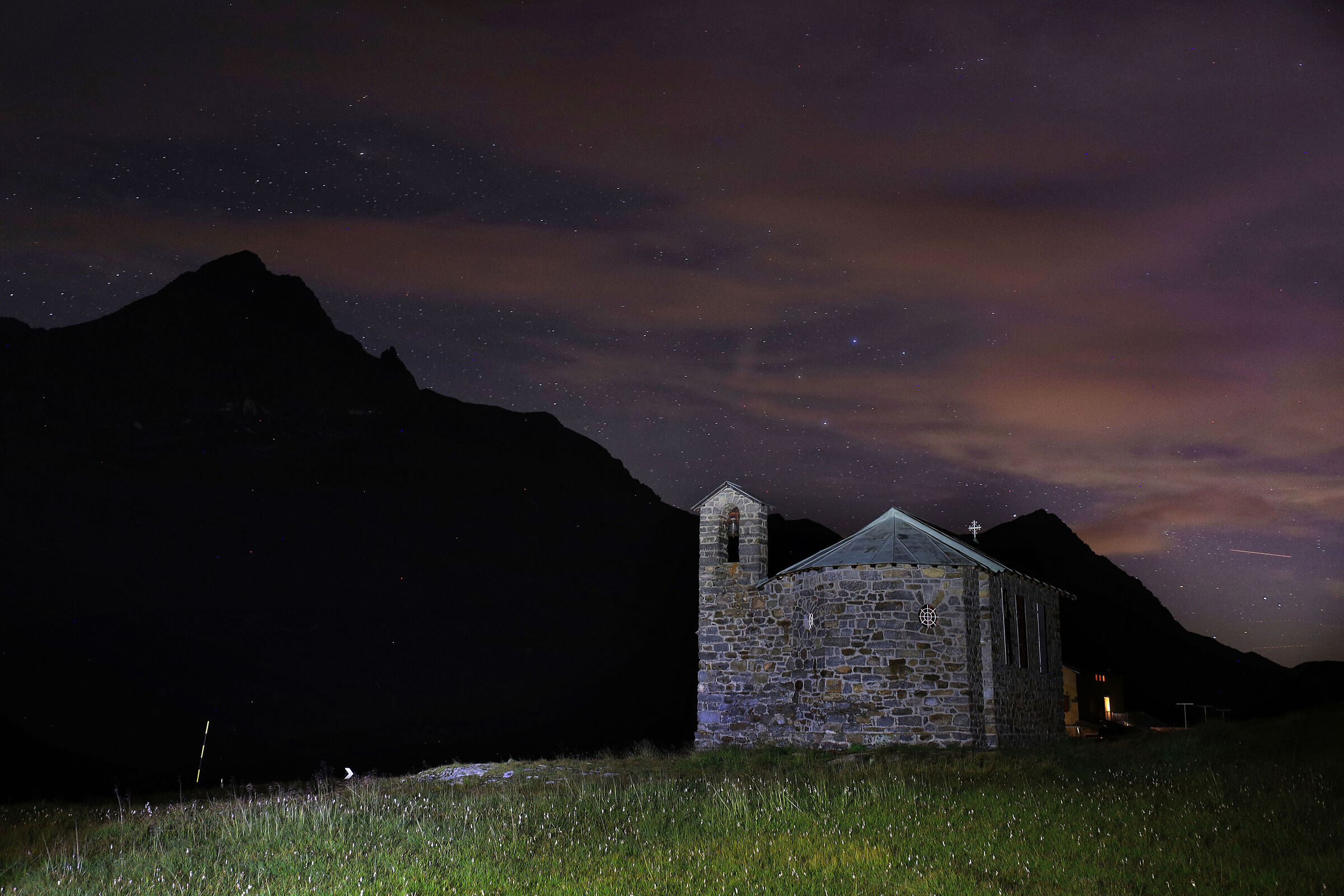 Notturno al passo di Gavia