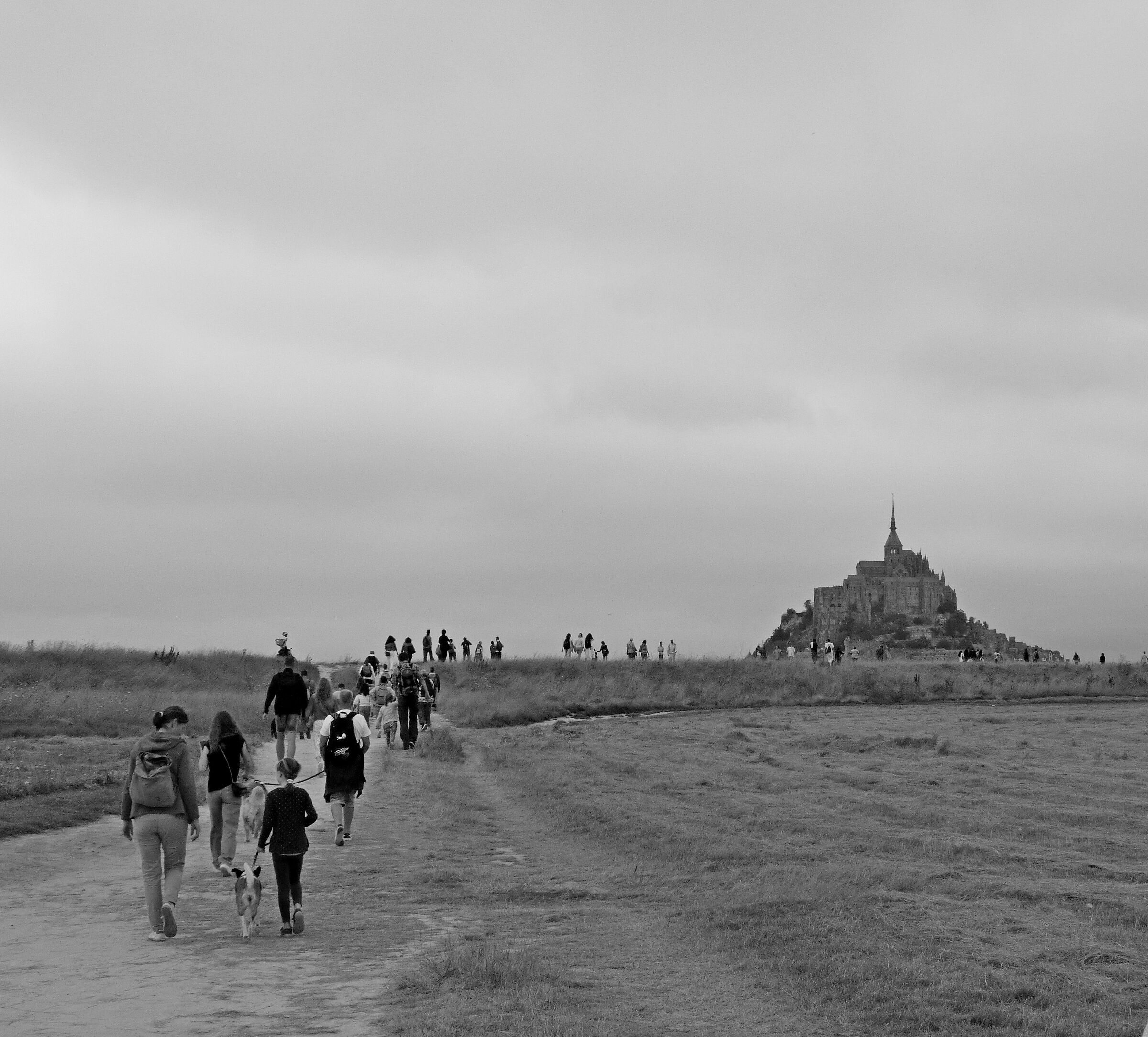 Vers le Mont Saint-Michel