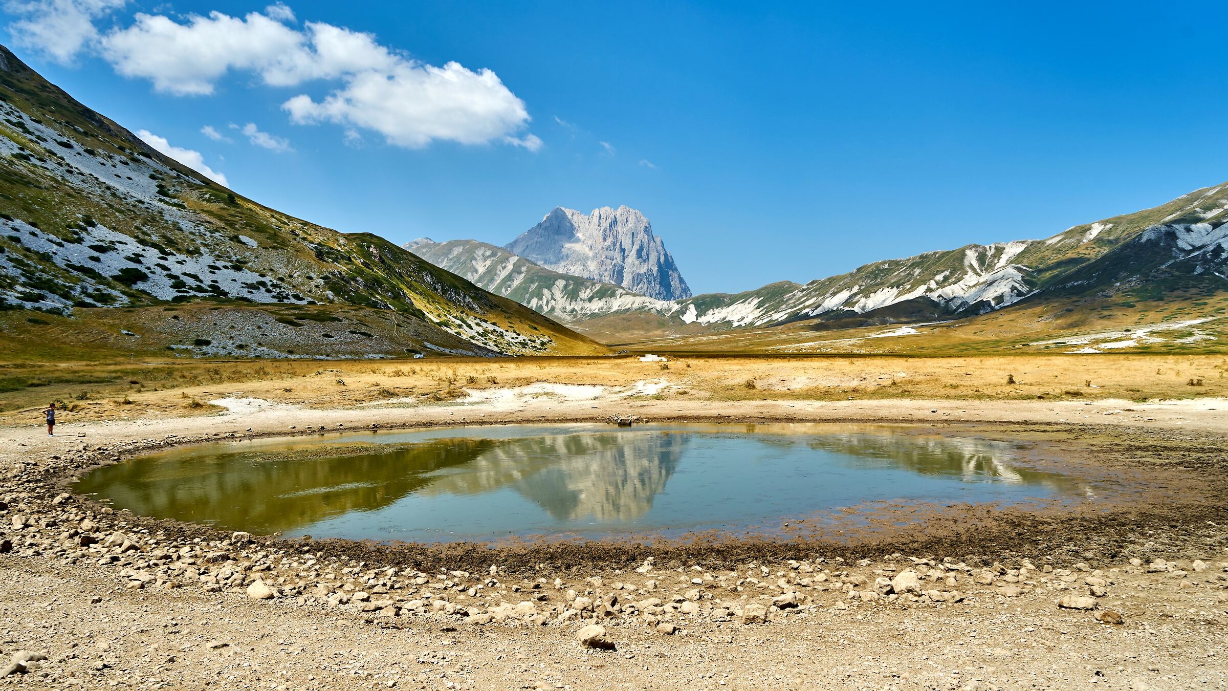 Il lago ed il Corno Grande