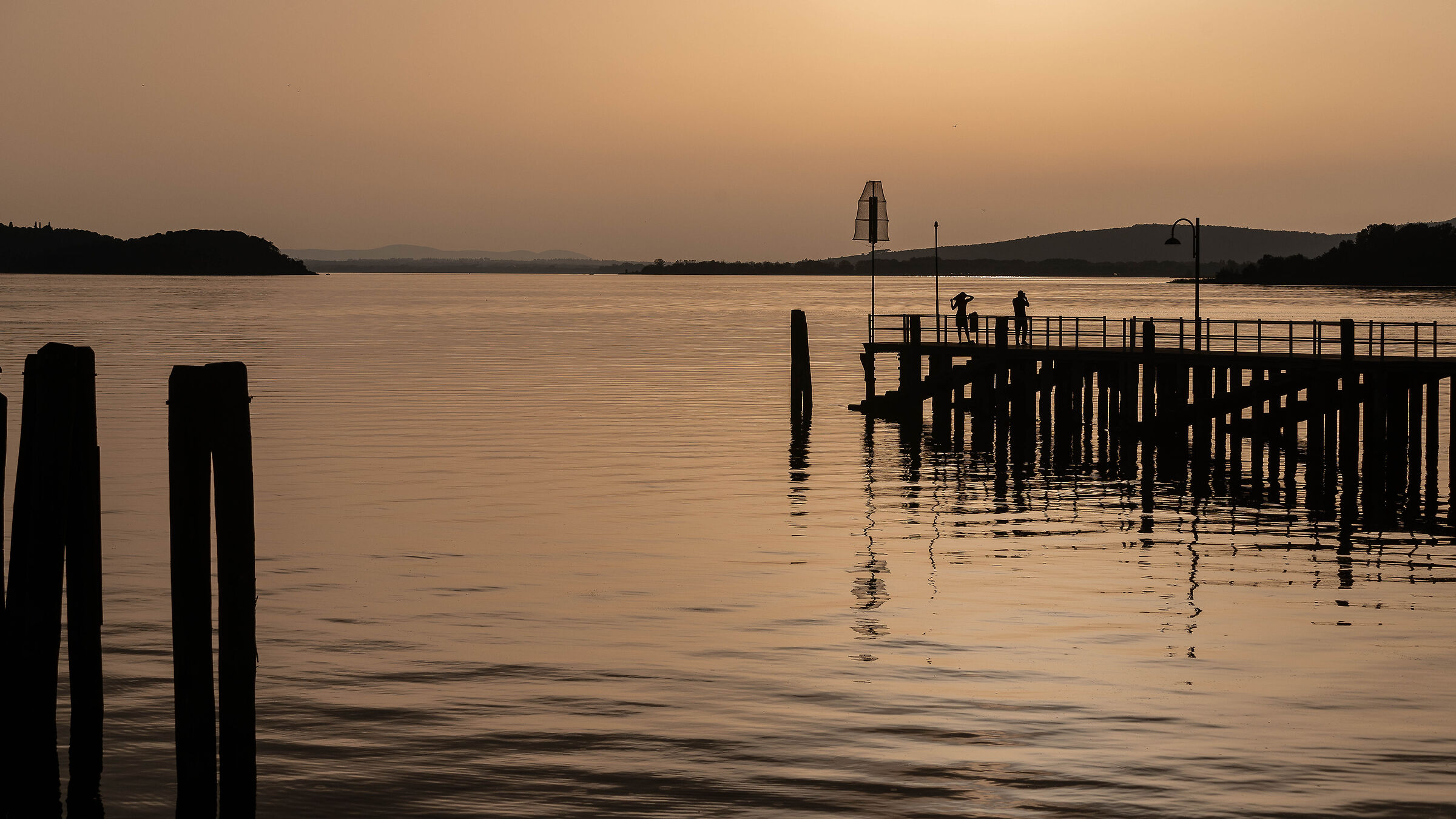 Tramonto a Passignano