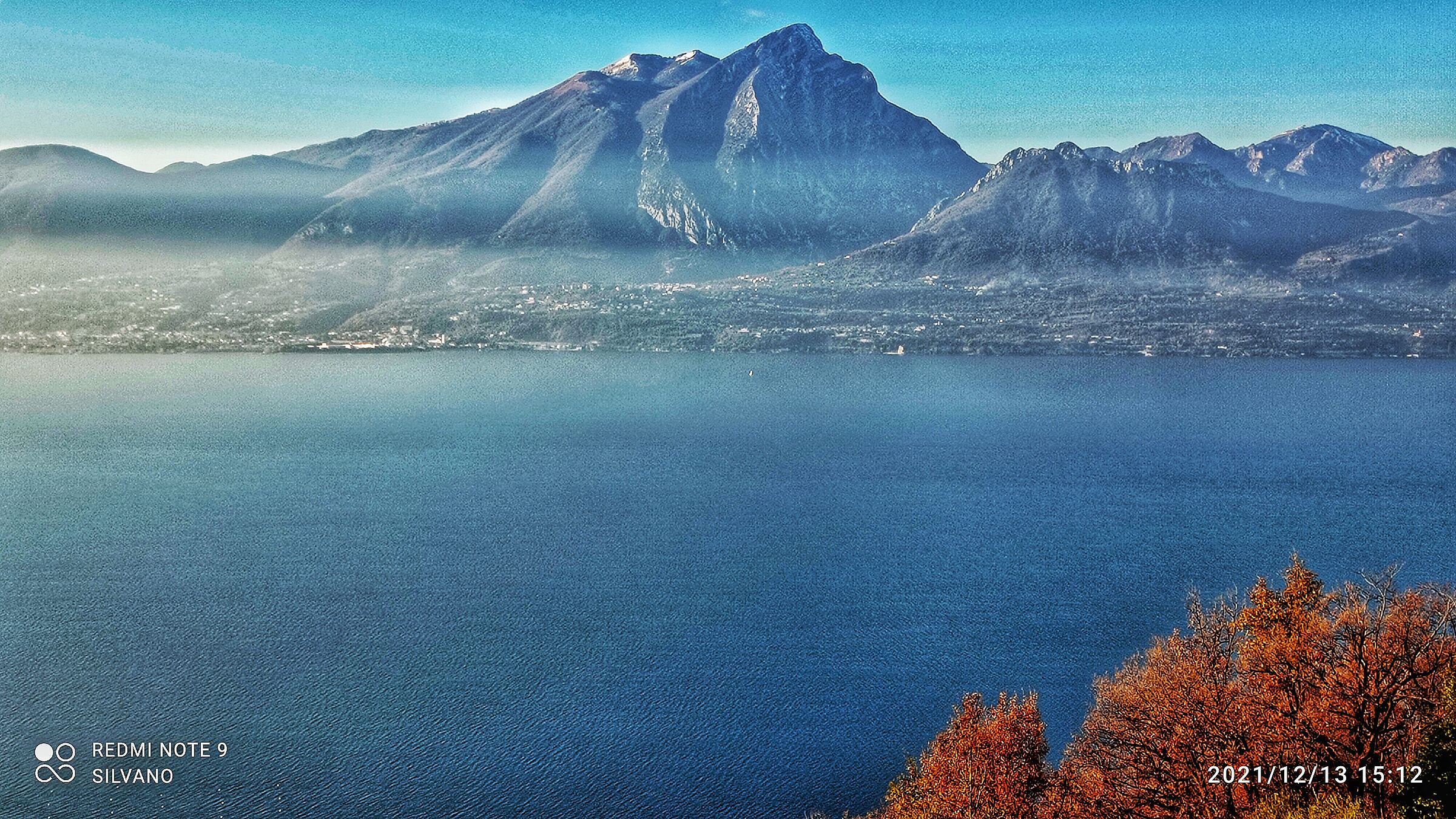 il lago di Garda da Albisano